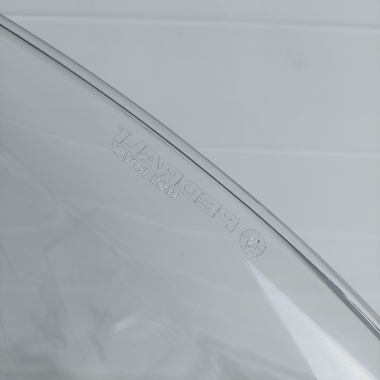 photo for sale Postmodern Pedrali Gliss 968 Rolling Chair Italian Mid Century 1950s/60s Transparent  Office Chair 2000s