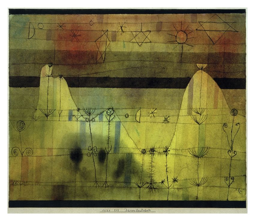 Paul Klee 'Dune Landscape' Archival Pigment Print Unframed
