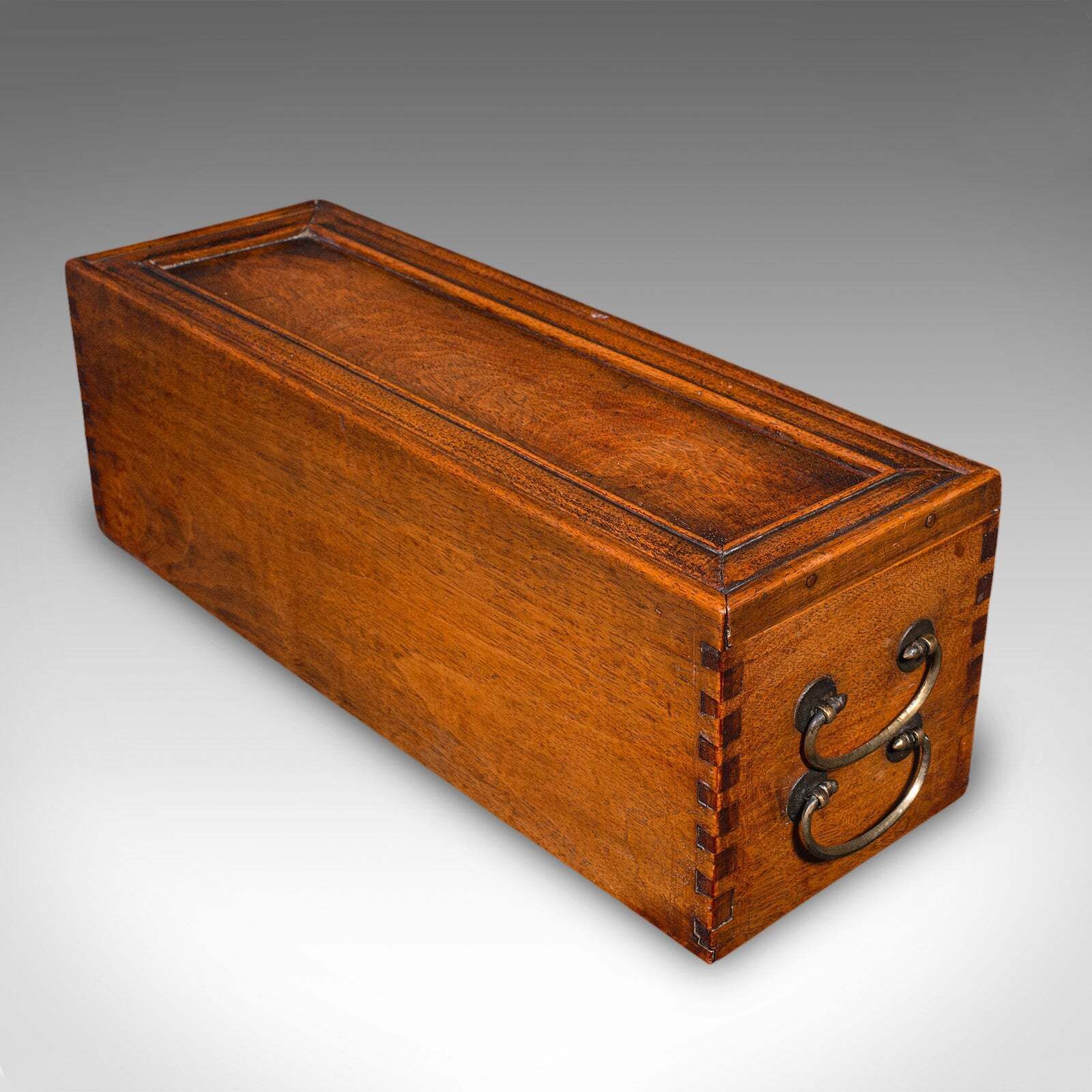 photo for sale Antique Wine Bottle Presentation Case, English, Champagne Magnum Box, Regency