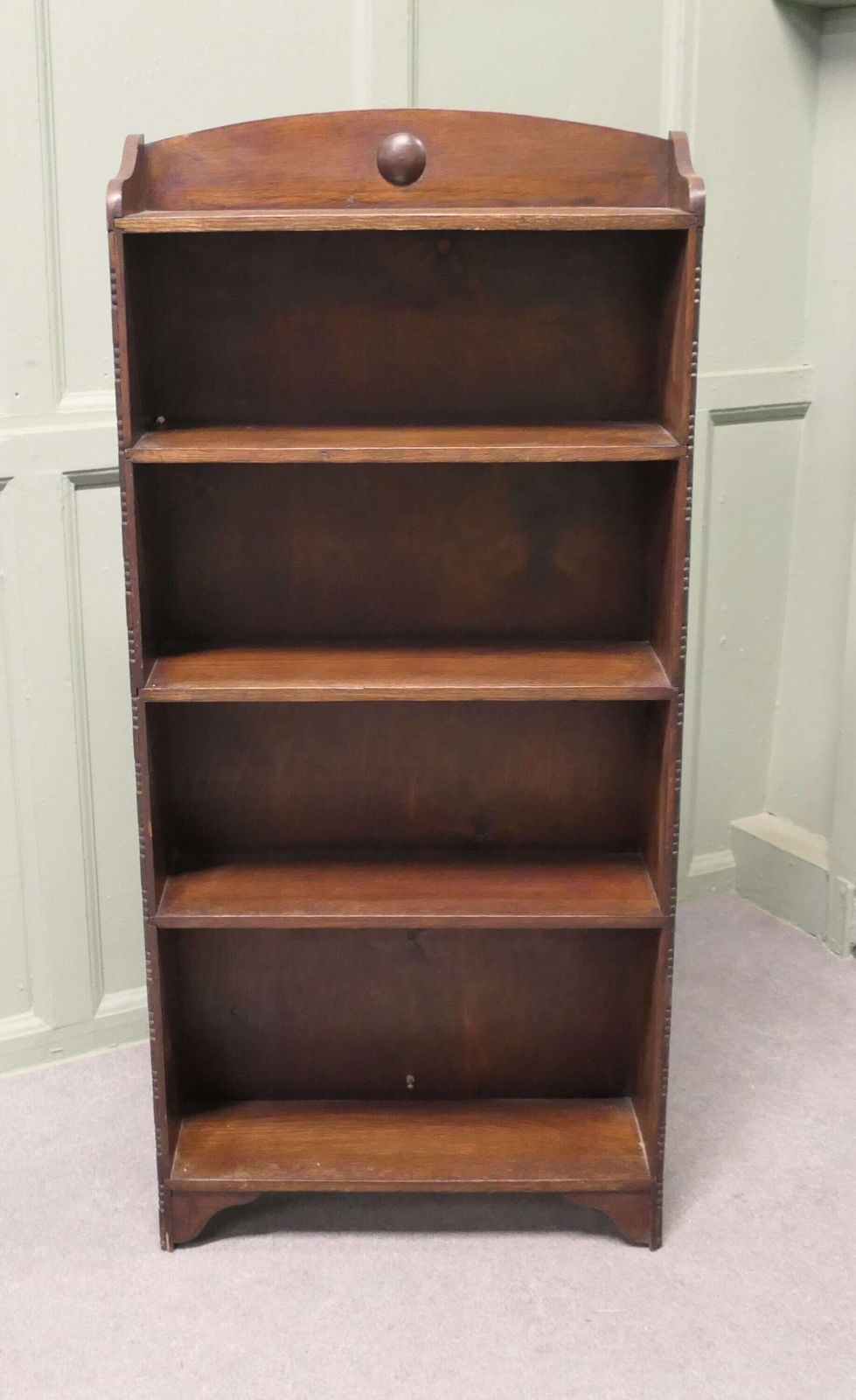 Art Deco Book Case With Mouldings To The Front