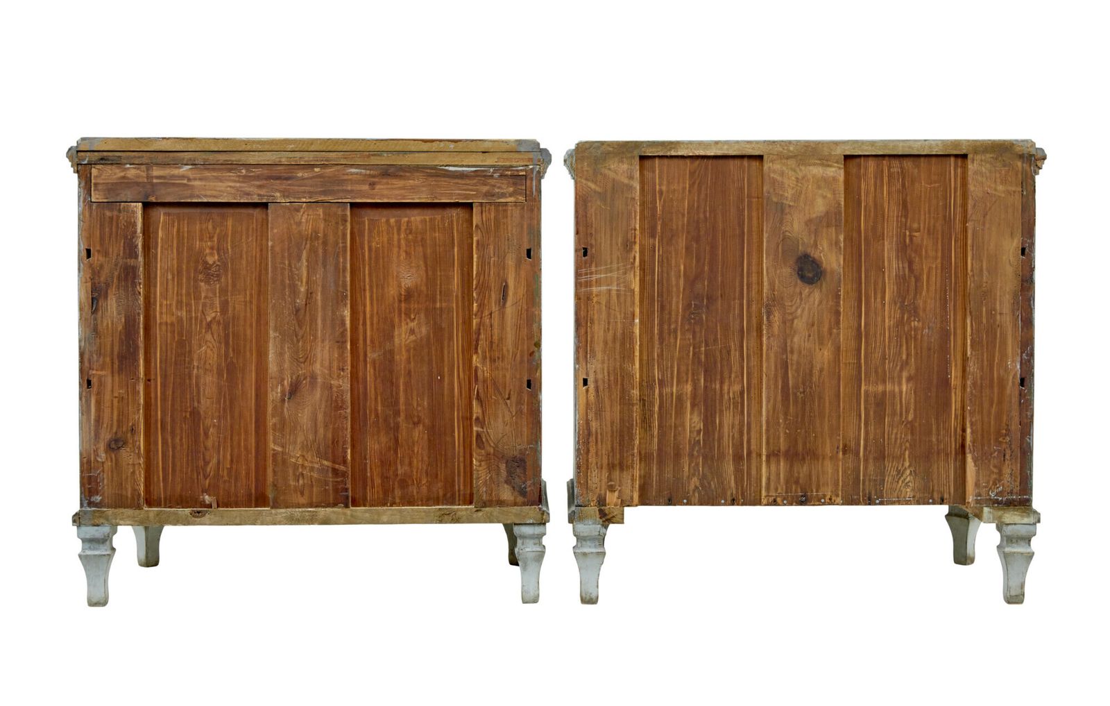 19th Century Pair Of Hand Painted Swedish Chest Of Drawers photo vinterior