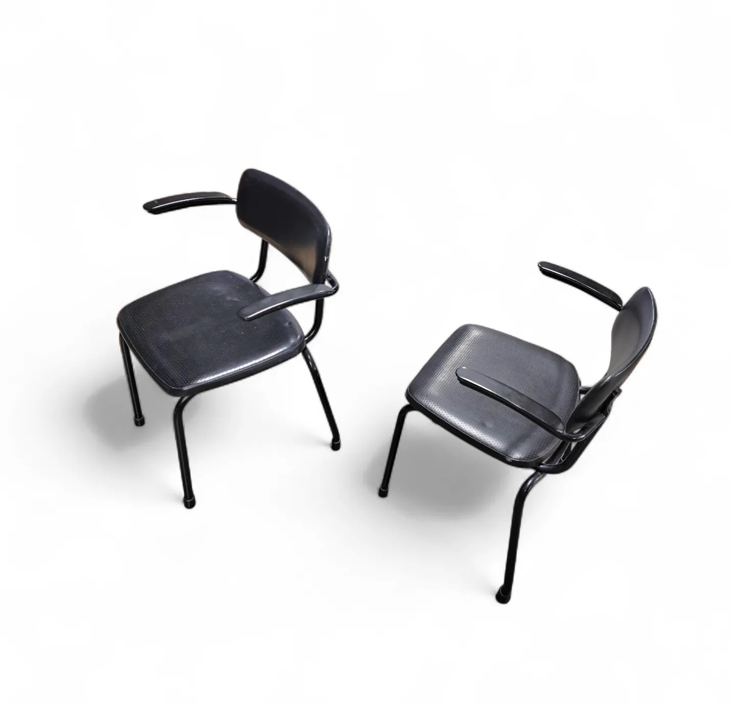 Home › 2 X Dining Chair By Ahrend De Cirkel / 1960s photo furniture