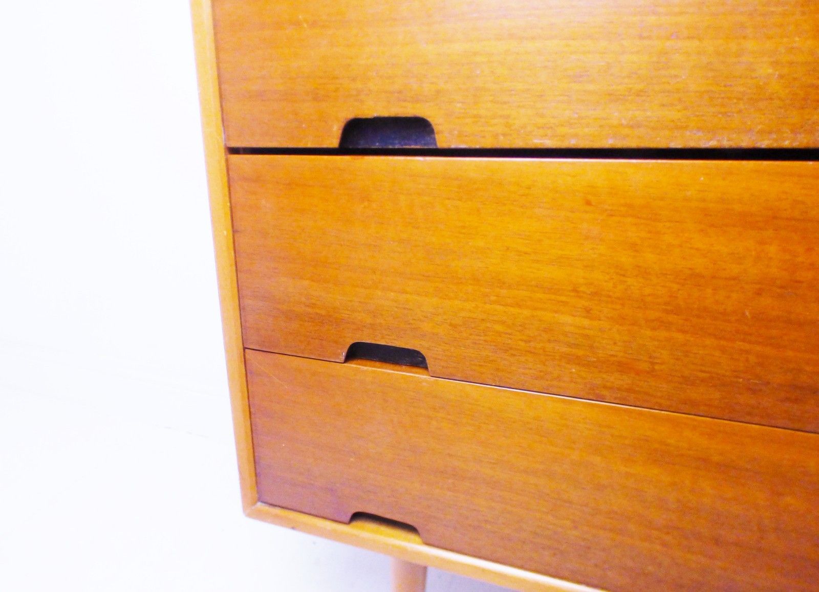 Stunning Vintage Robin Day Hille Hilleplan Unit F  Beech Chest Of Drawers photo vintage