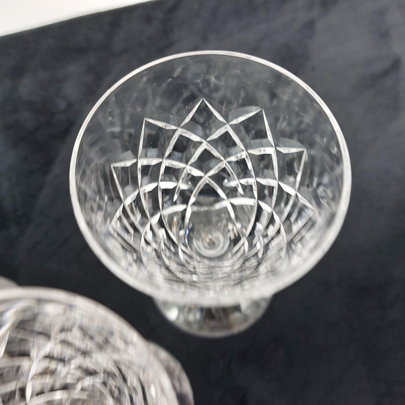 Set Of Eight Waterford Crystal Adare Cordial Liqueur Glasses Signed 70ml photo for sale