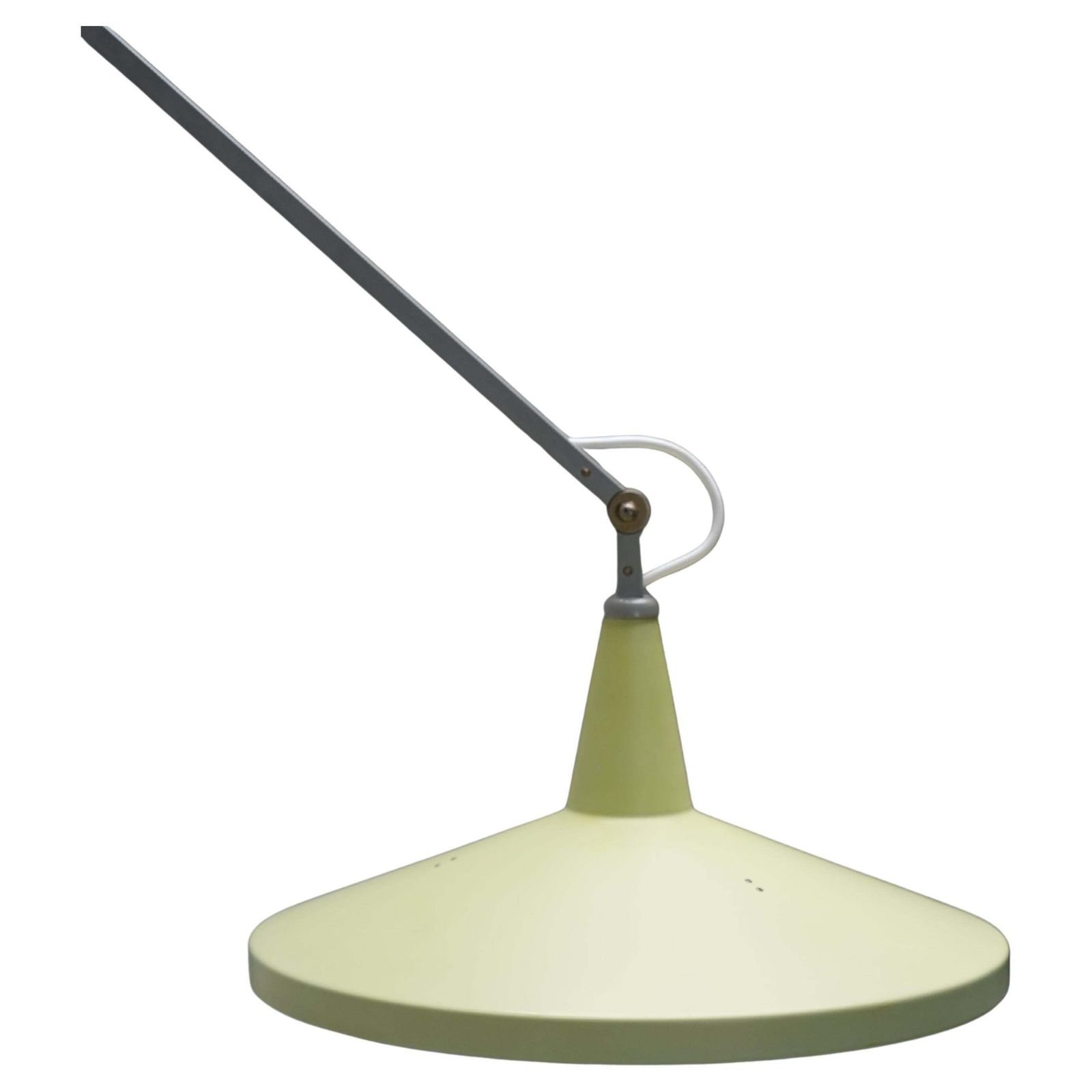 'Panama' Lamp By Rietveld And Cordemeyer In Original Painted Metal, 1955