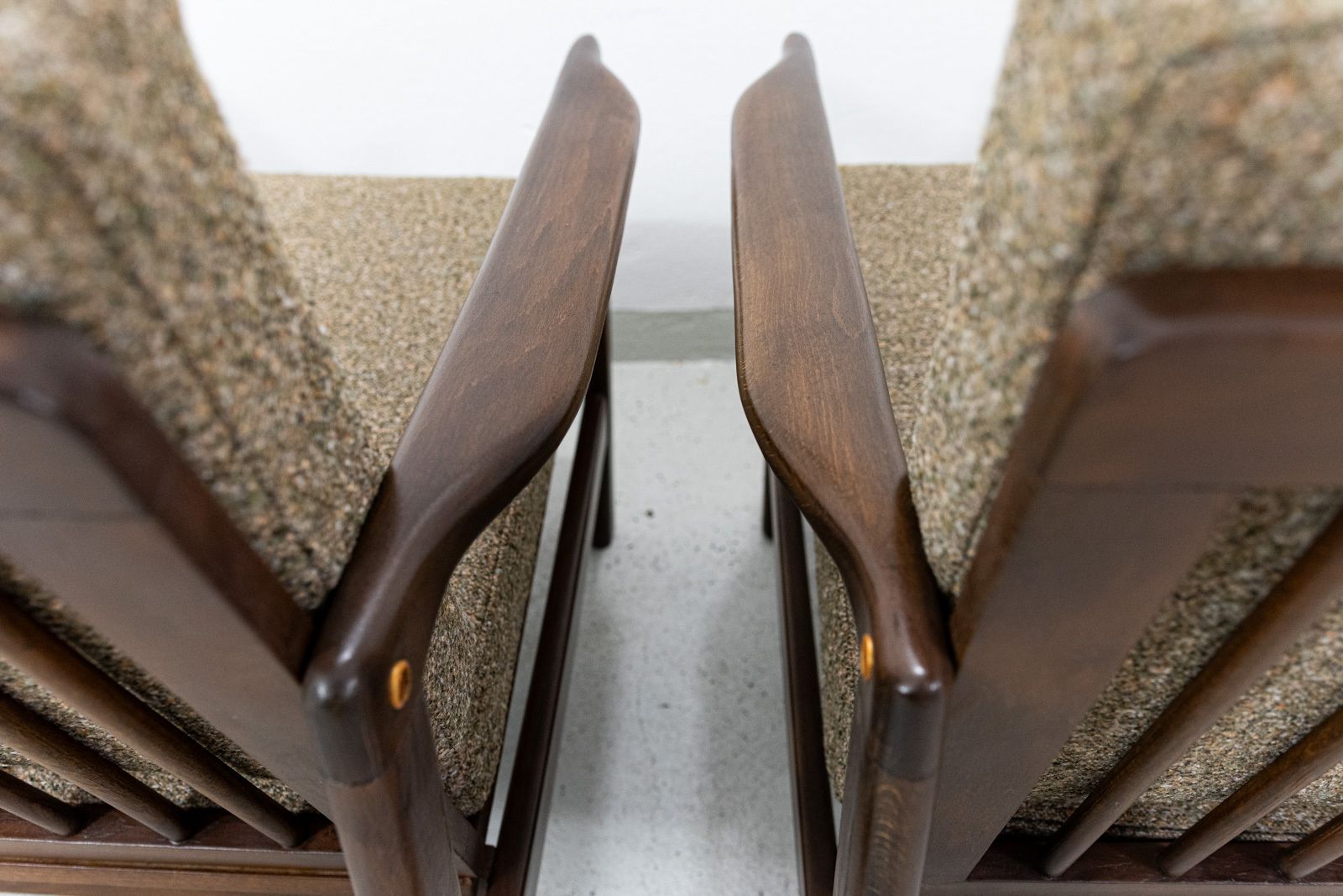 photo vinterior Mid Century Armchairs By Zenon Bączyk, 1960's, Set Of 2