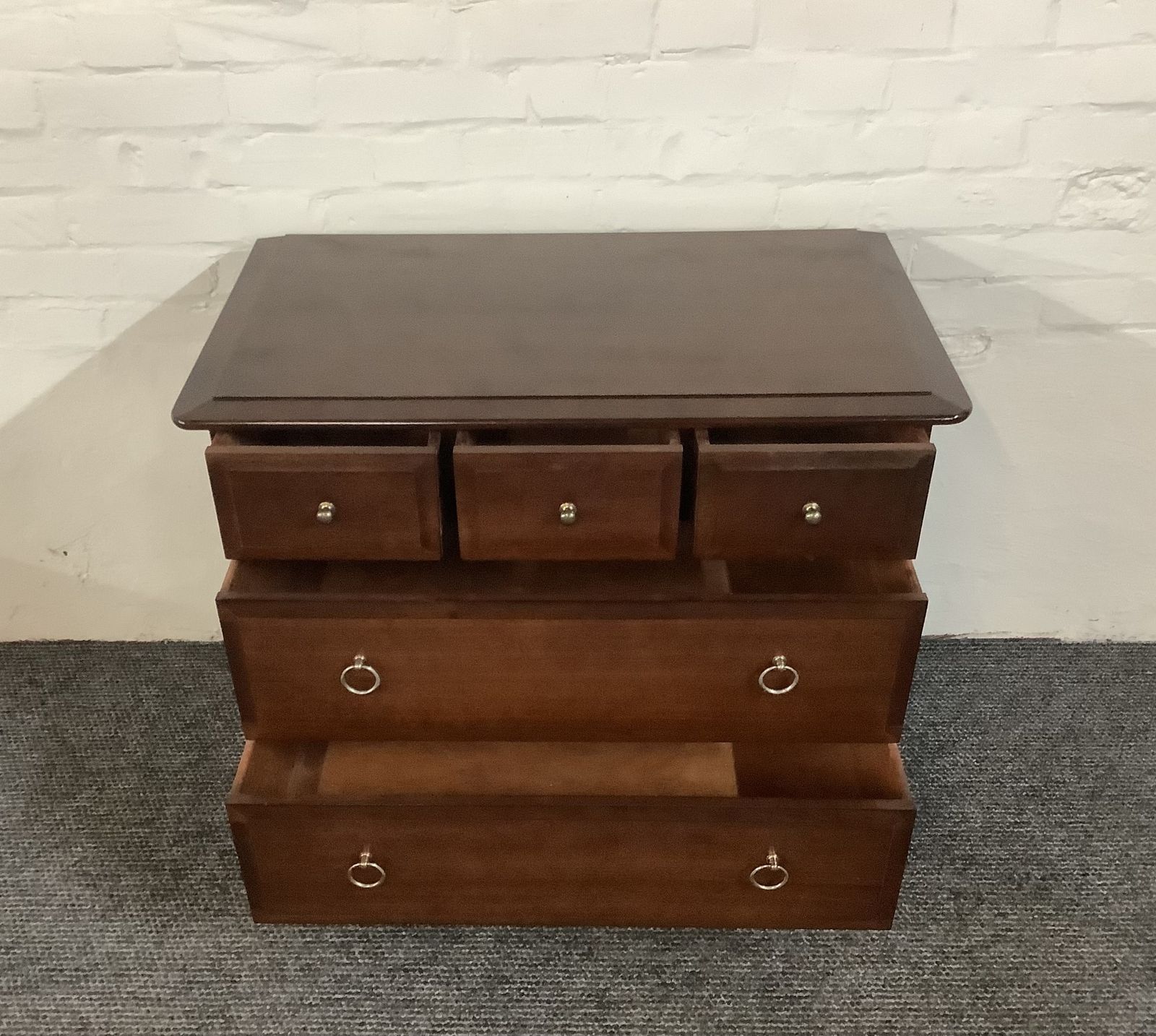Stag Minstrel Chest Of Drawers. Designed By John & Sylvia Reid 1950s. photo furniture