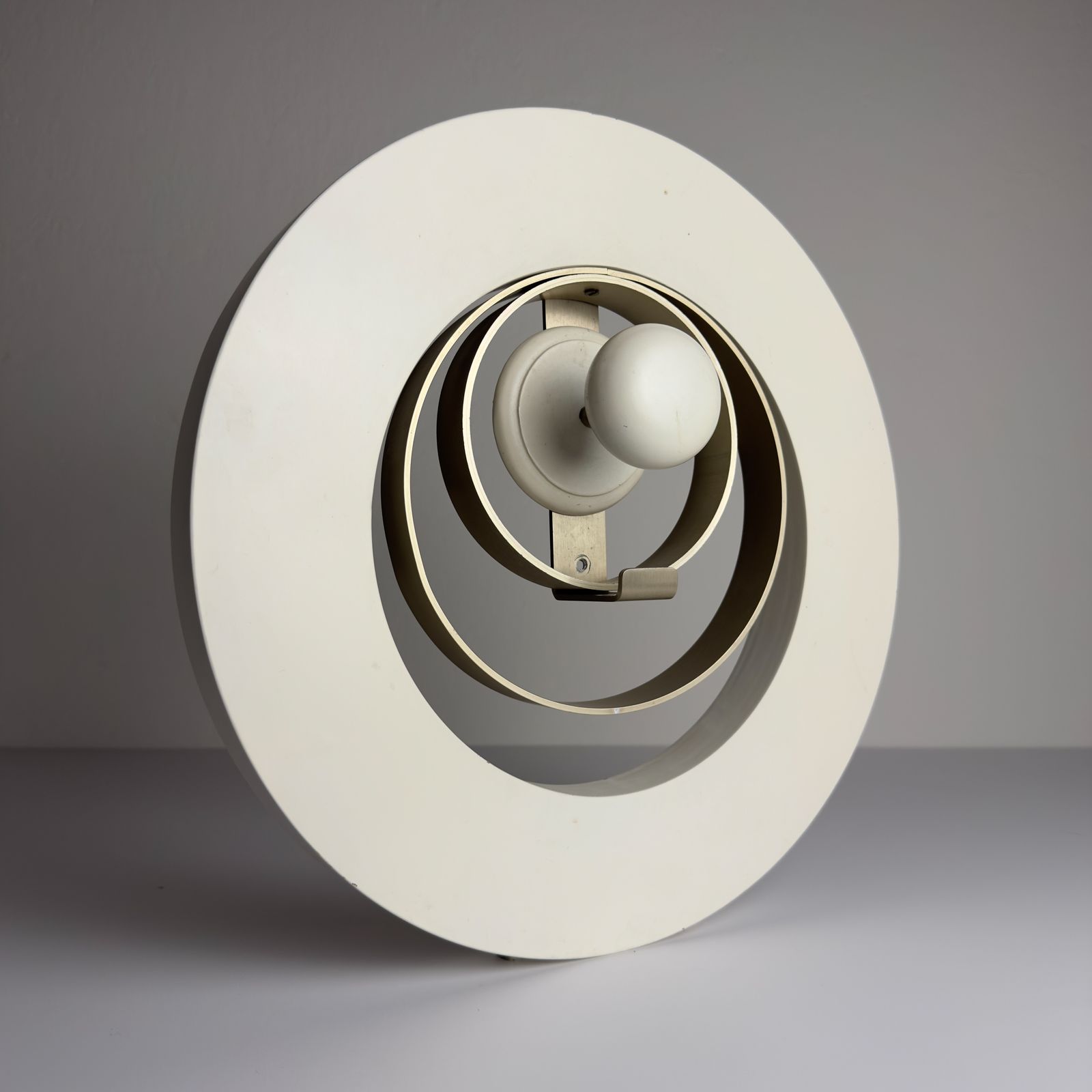 1 Of 2 Mid Century Wall Hanger Space Age, Italy, 1970s
