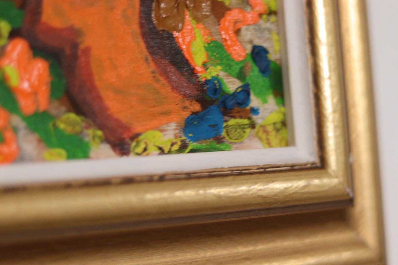 Original Swedish Oil On Panel – “Mexican Women” By Lars Norrman – Vintage & Framed  38 × 26 Cm (15" × 10.2") photo buy