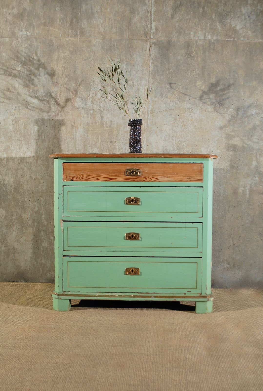 Swedish Pine Chest Of Drawers Antique 19th Century photo furniture