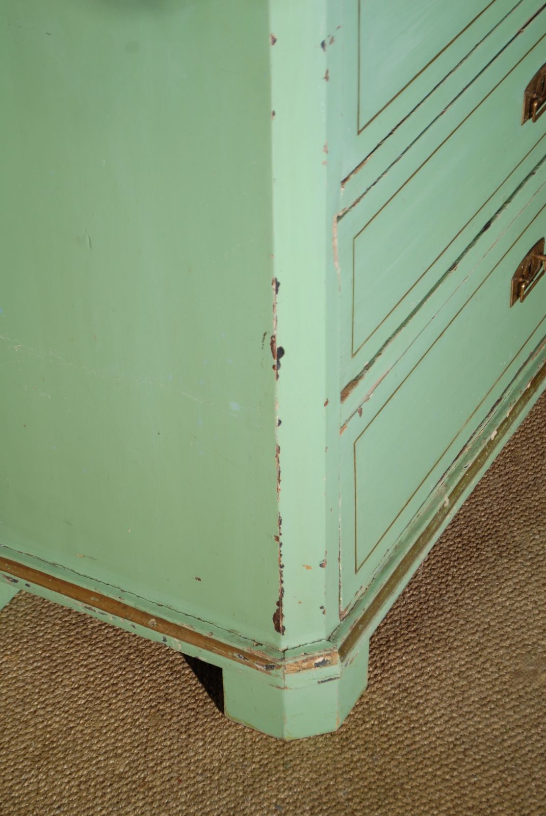 Swedish Pine Chest Of Drawers Antique 19th Century photo vintage