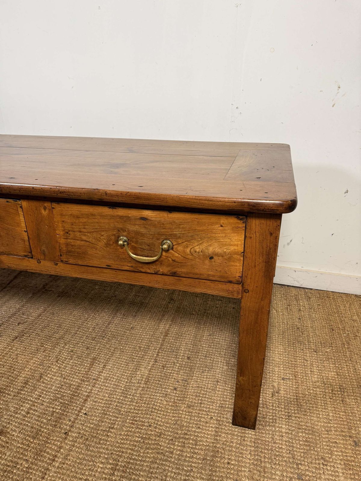 Cherrywood And Ash 3 Drawer Dresser Base / Server photo furniture