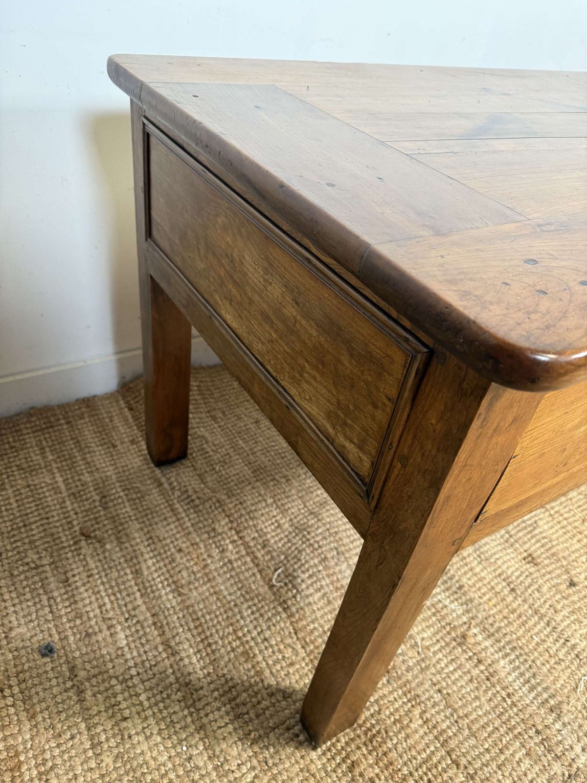 Furniture Cherrywood And Ash 3 Drawer Dresser Base / Server photo