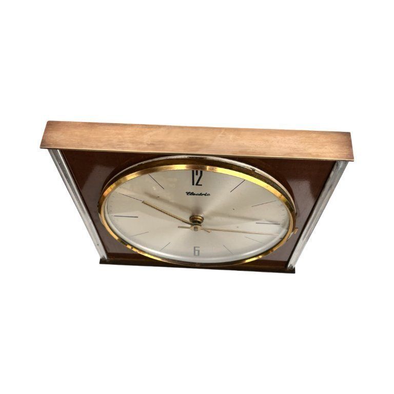 Blessing Electric Wall Clock, Germany, 1960s–1970s – Mid Century Modern Style photo for sale