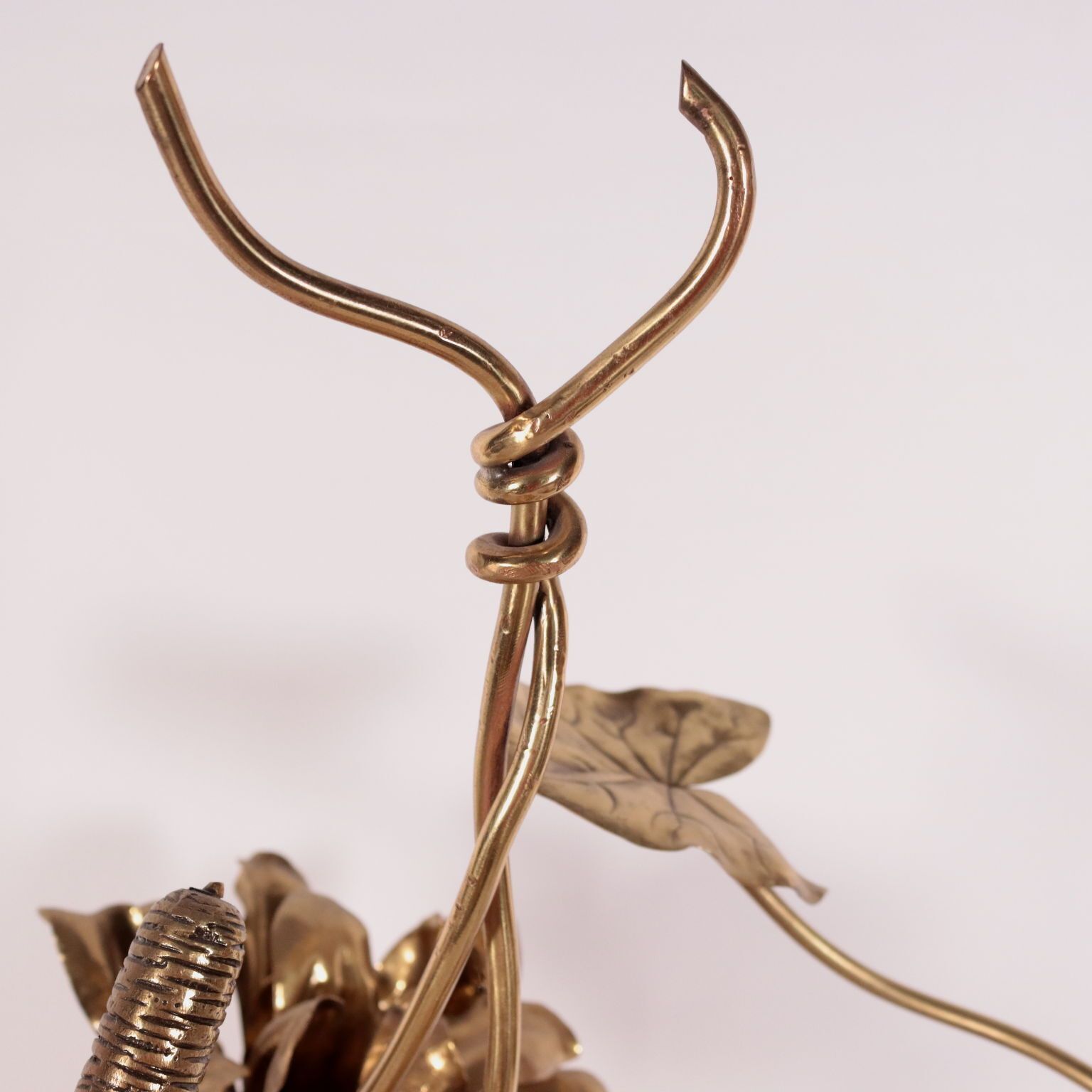 Pair Of Sculptures Maison Jensen Style Brass France 1970s photo 2620.0