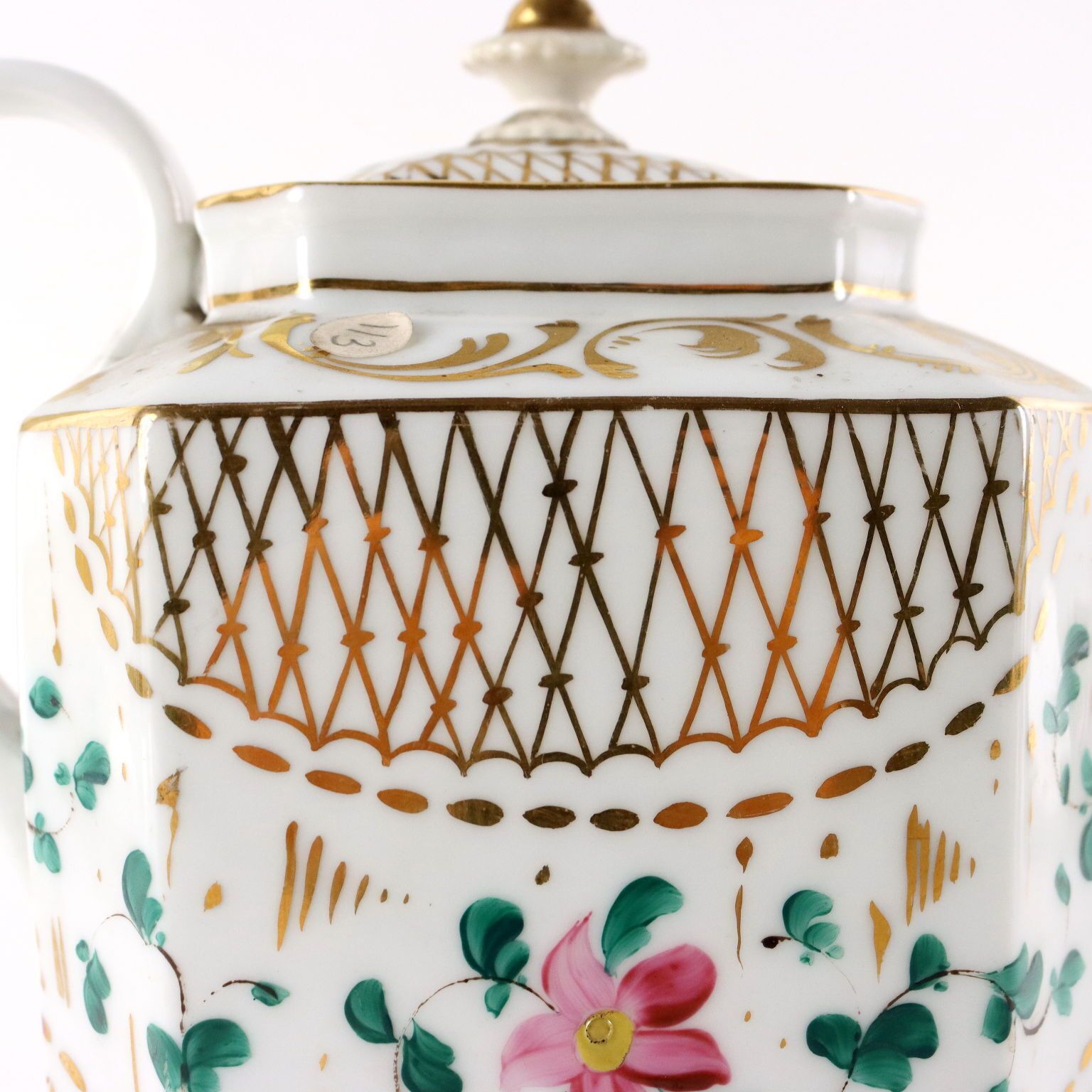 photo furniture Ancient Tea And Coffee Set White Porcelain Europe '800 Decorations