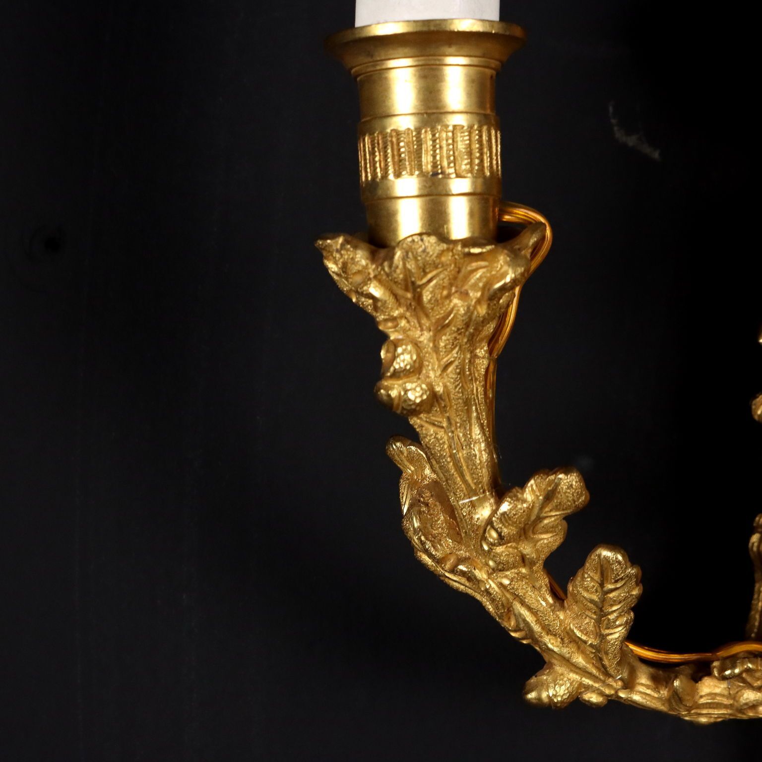 Pair Of Wall Lamps Neoclassical Style XX Century Chandeliers photo vinterior