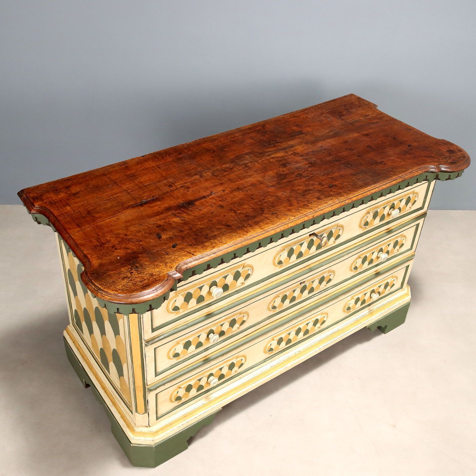 Baroque Bergamasque Chest Of Drawers Early XVIII Century photo for sale