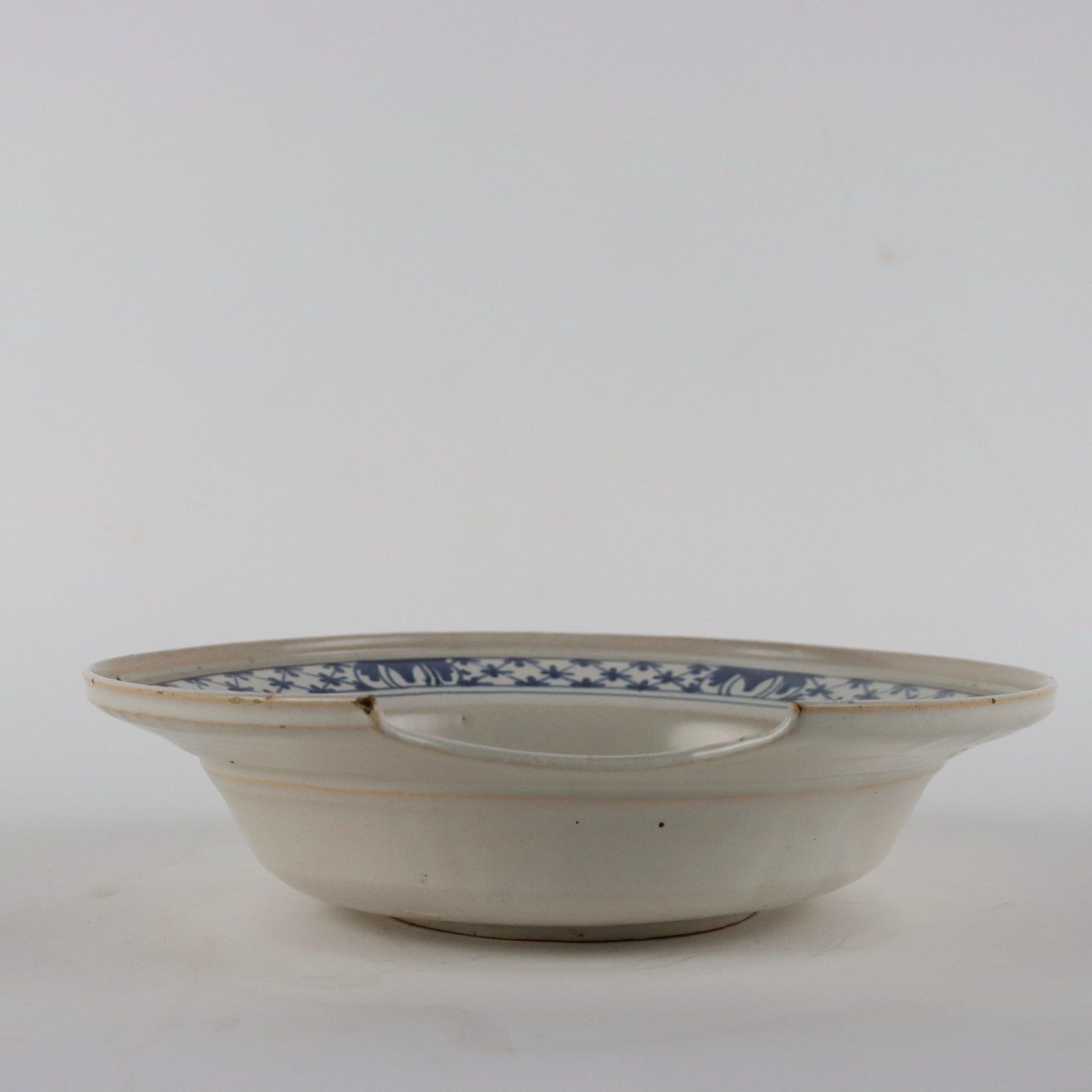 Ancient Shaving Basin From Pavia XIX Century Majolica Decorations photo buy