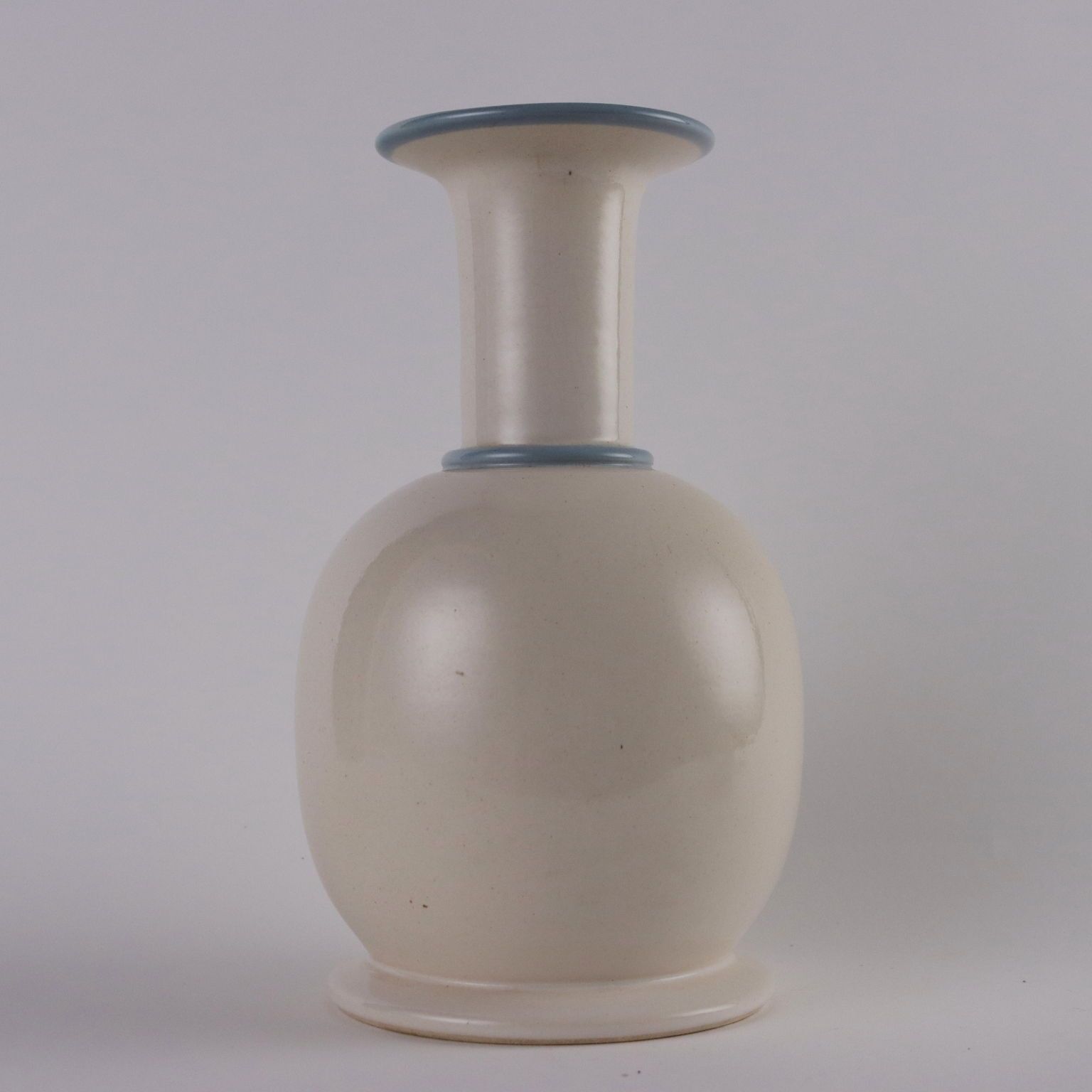 Pair Of Vintage 1970s Vases Ceramic Man. Bucci Italy photo for sale