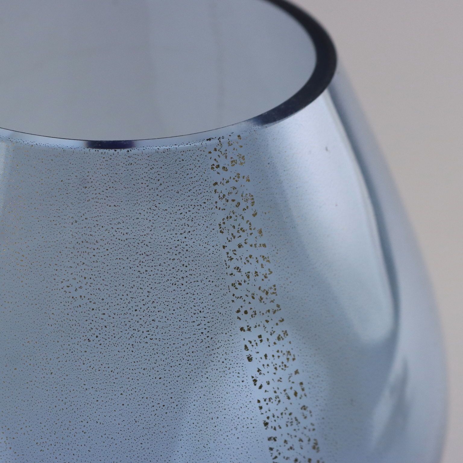 Vintage Vase La Murrina Glass Italy 2001 photo for sale