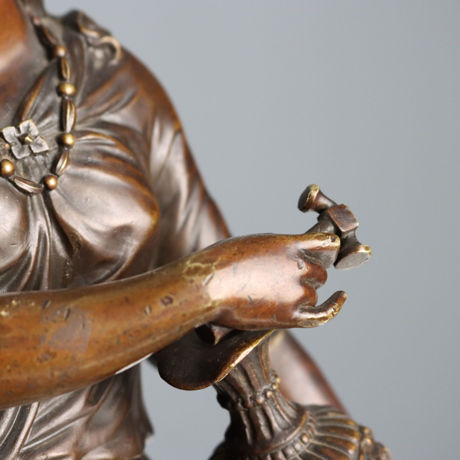 Antique Bronze Figure Of A Young Woman Moreau Manufactory '900 photo vinterior