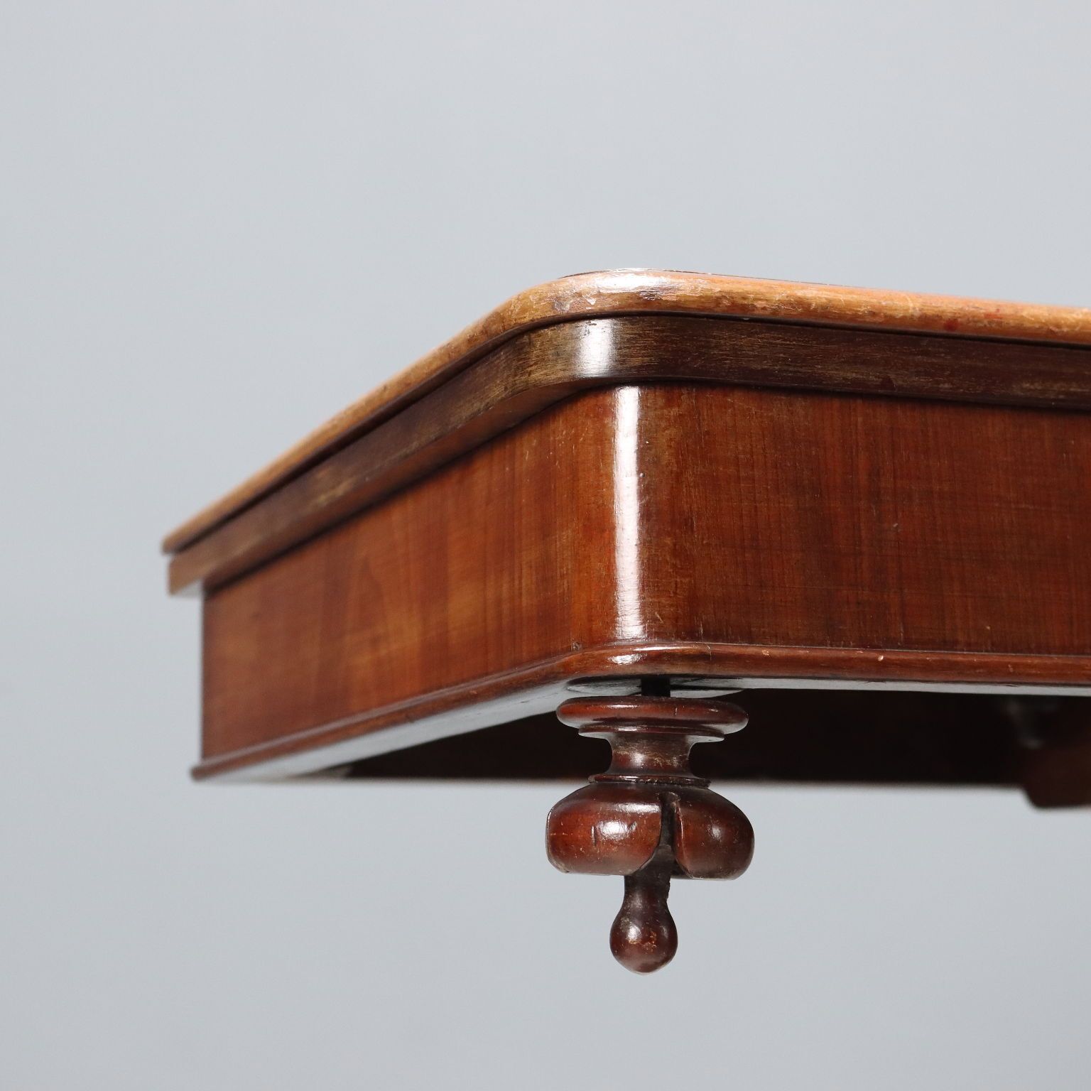 Antique Game Table Louis Philippe Carved Mahogany XIX Century photo buy