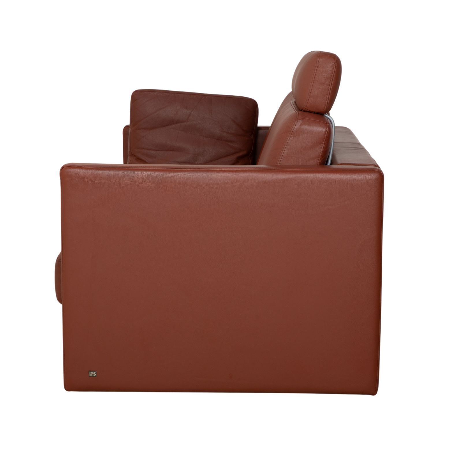 Mobilier Canapé 2 places Rolf Benz Ego en cuir marron photo