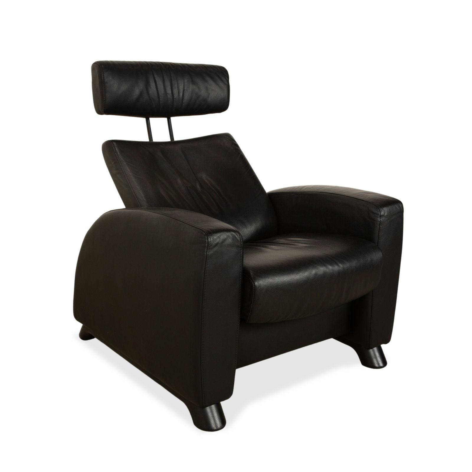 Fauteuil relax Stressless Arion en cuir noir, fonction manuelle photo 1452.0