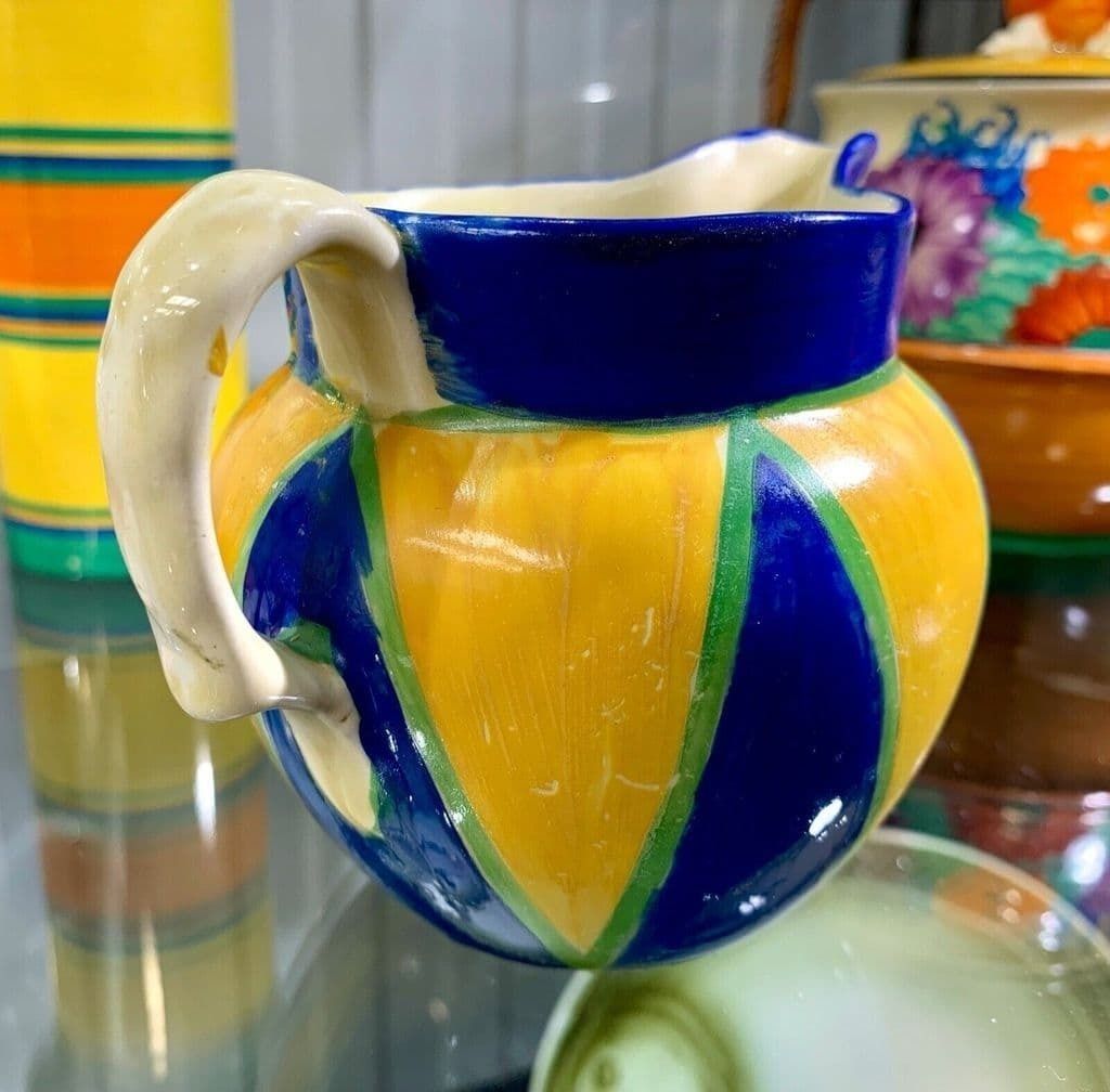 Clarice Cliff Original Jug / Vase Art Deco Pottery / Antique / Bizarre / C1929 photo buy
