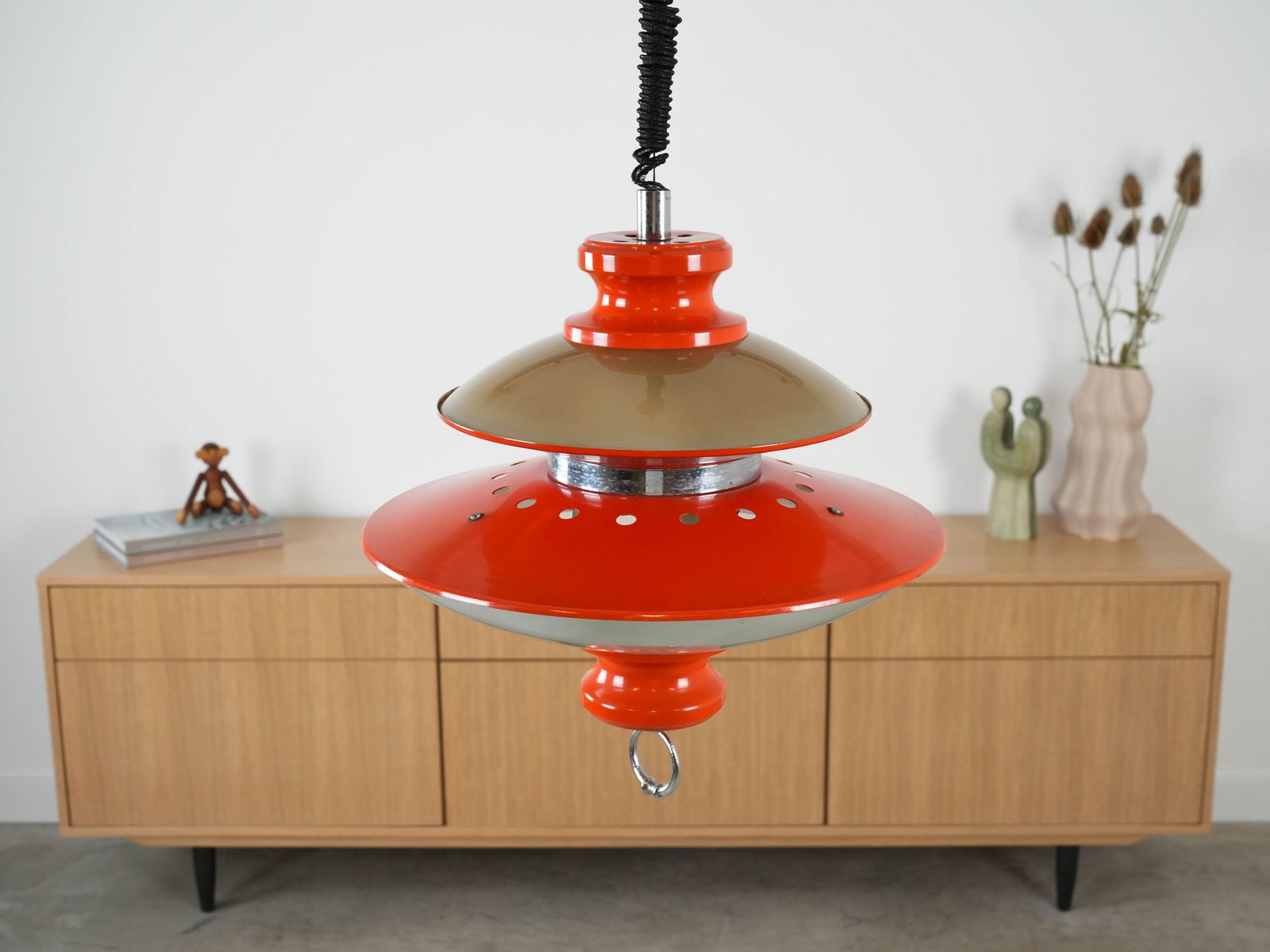 Pendant Lamp, Italian Design, 1970s, Manufactured In Italy photo Lighting