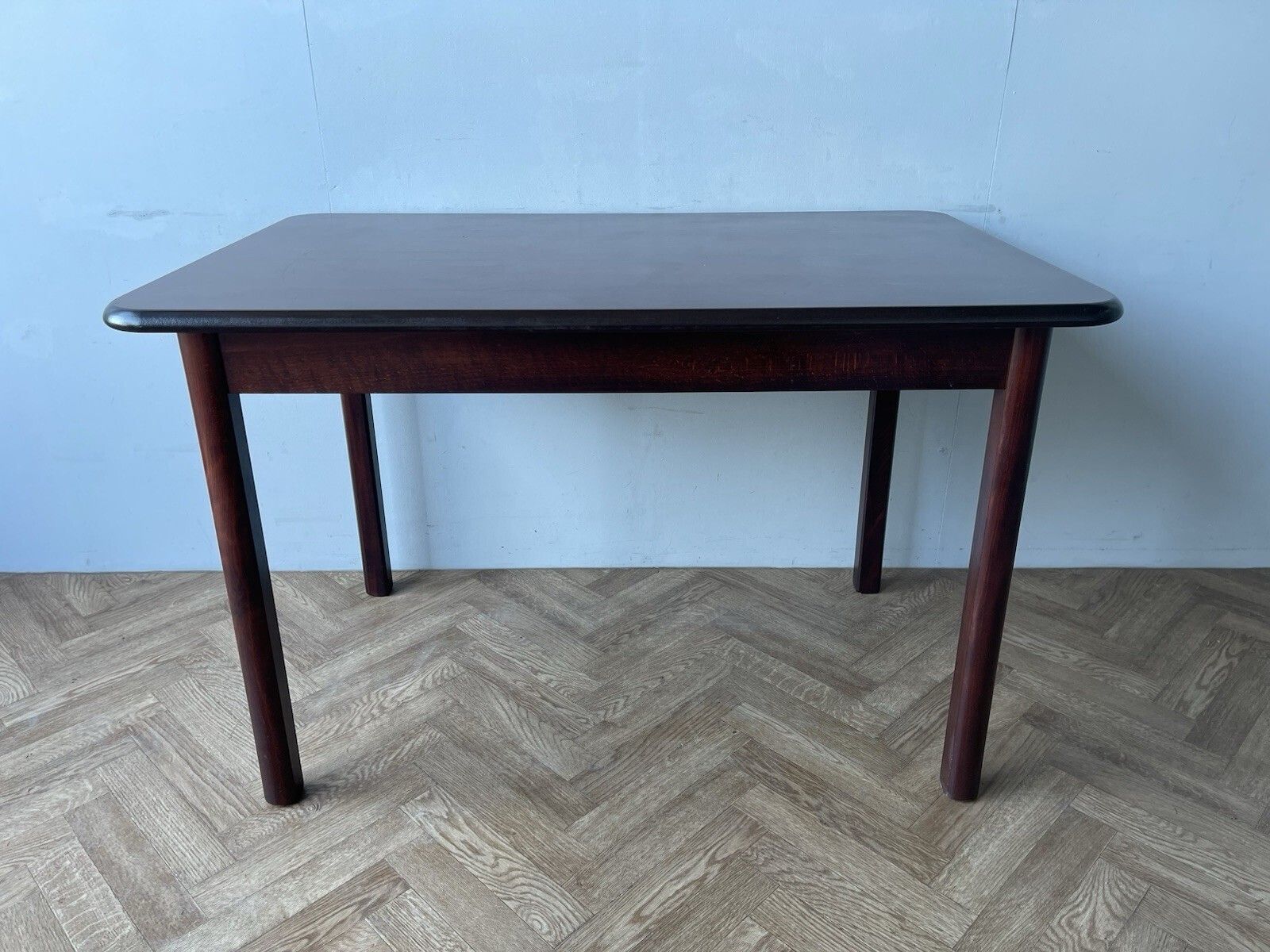Vintage Mid Century Modern Danish Dining Table And 4 Dining Chairs photo for sale