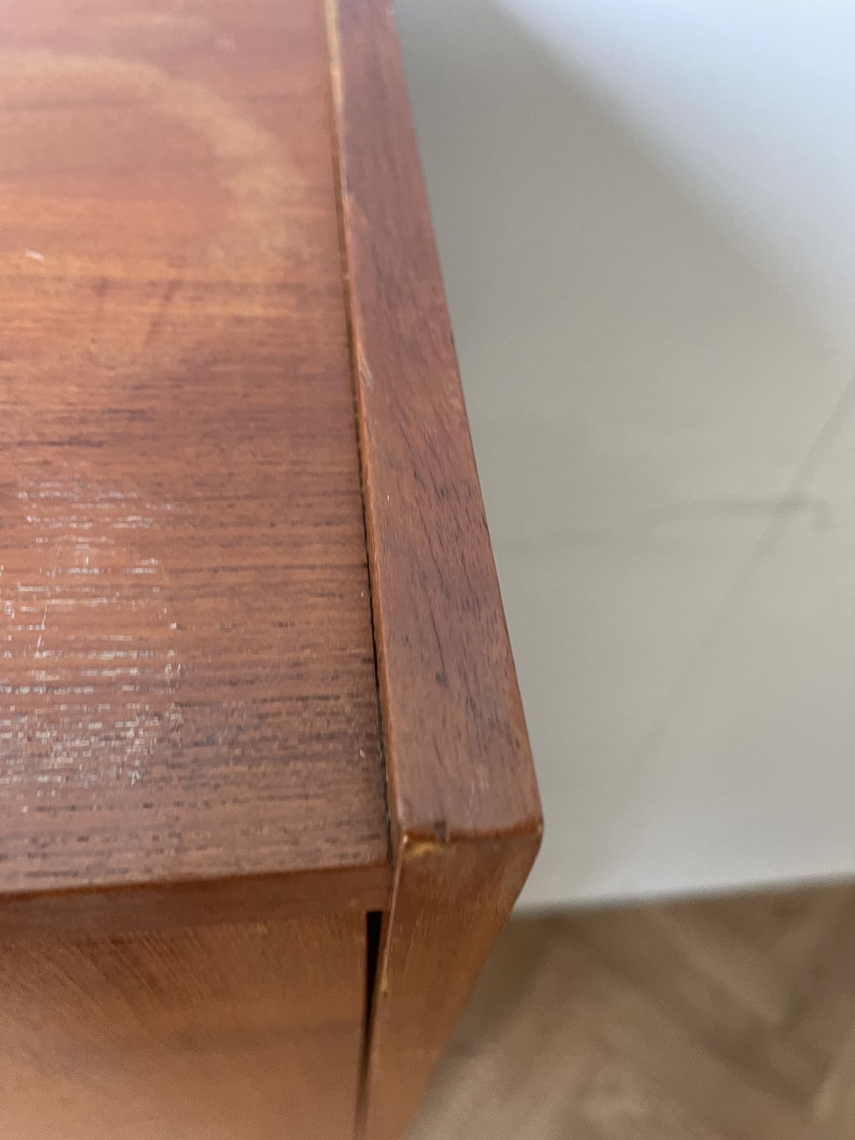photo for sale Mid Century Modern Vintage Retro Teak Writing Bureau Desk Cabinet