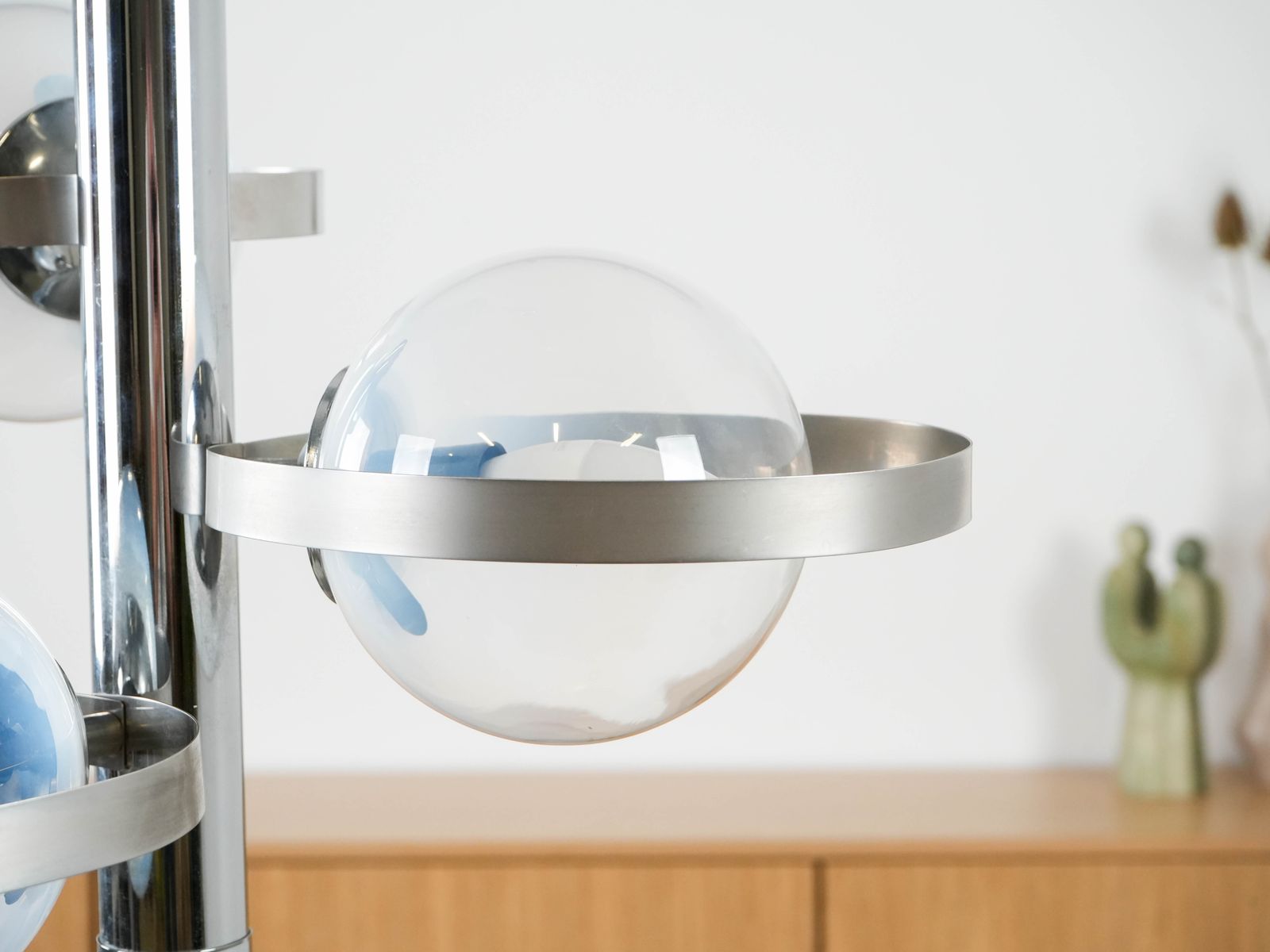 Pendant Lamp, Space Age, 1970s, Manufactured In Italy photo 679.0