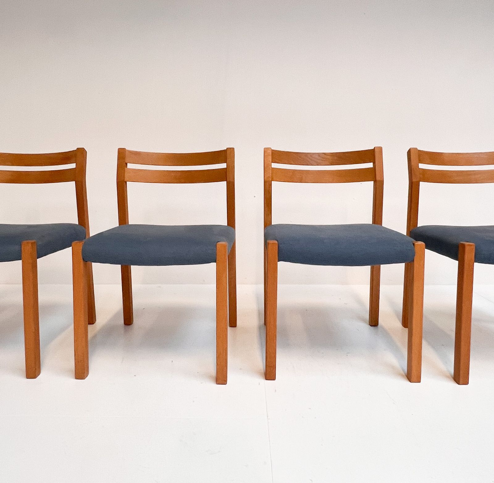 Set Of 4 Niels Otto Moller Chairs Model 84, 1960’s photo Furniture