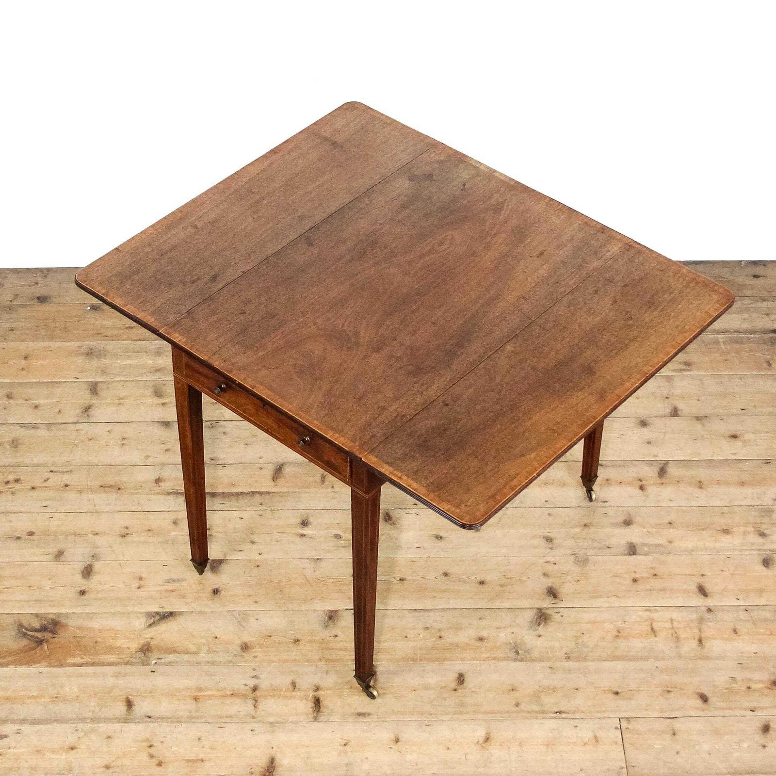 Furniture Antique Mahogany George III Pembroke Dining Table | Drop Leaf Table | Victorian Table | Antique Furniture | Table | Antique photo
