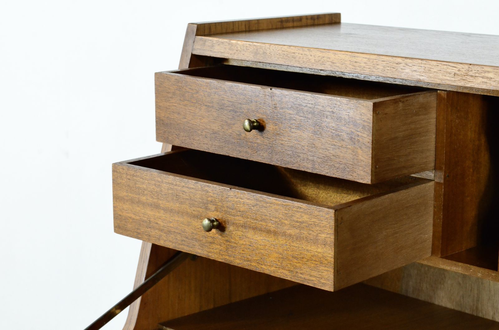 Midcentury Danish Teak Bureau / Cabinet / Desk By Bornholm Mobler. Vintage Modern / Retro Style. photo vintage