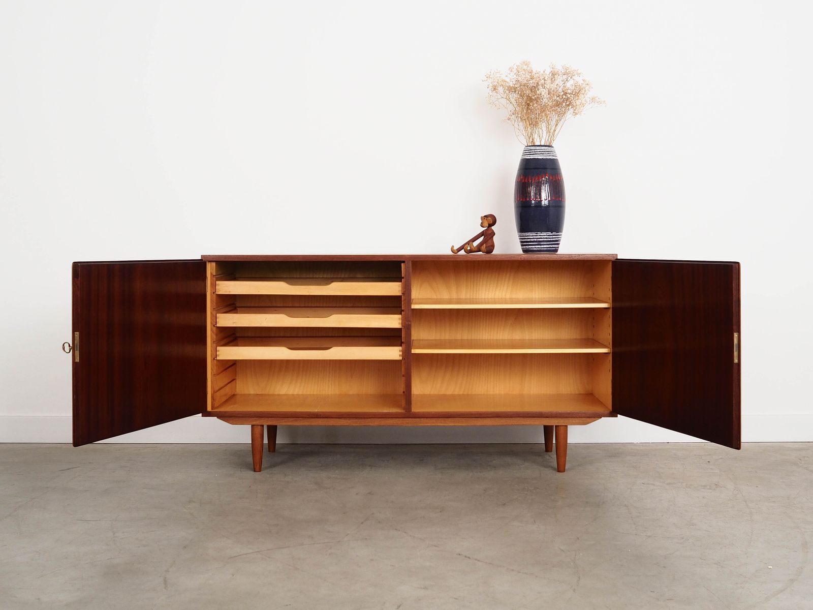 Mahogany Cabinet, Danish Design, 1970s, Designer: Carlo Jensen, Manufacturer: Hundevad photo for sale