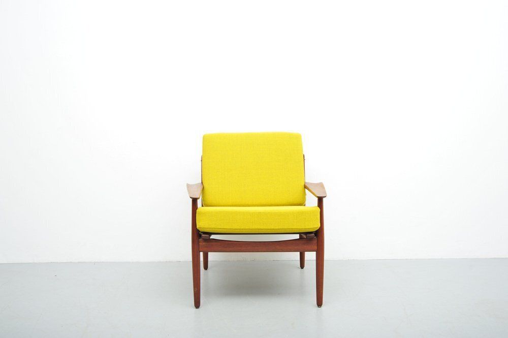 Lounge Chair In Teak By Arne Vodder, 1950s photo furniture