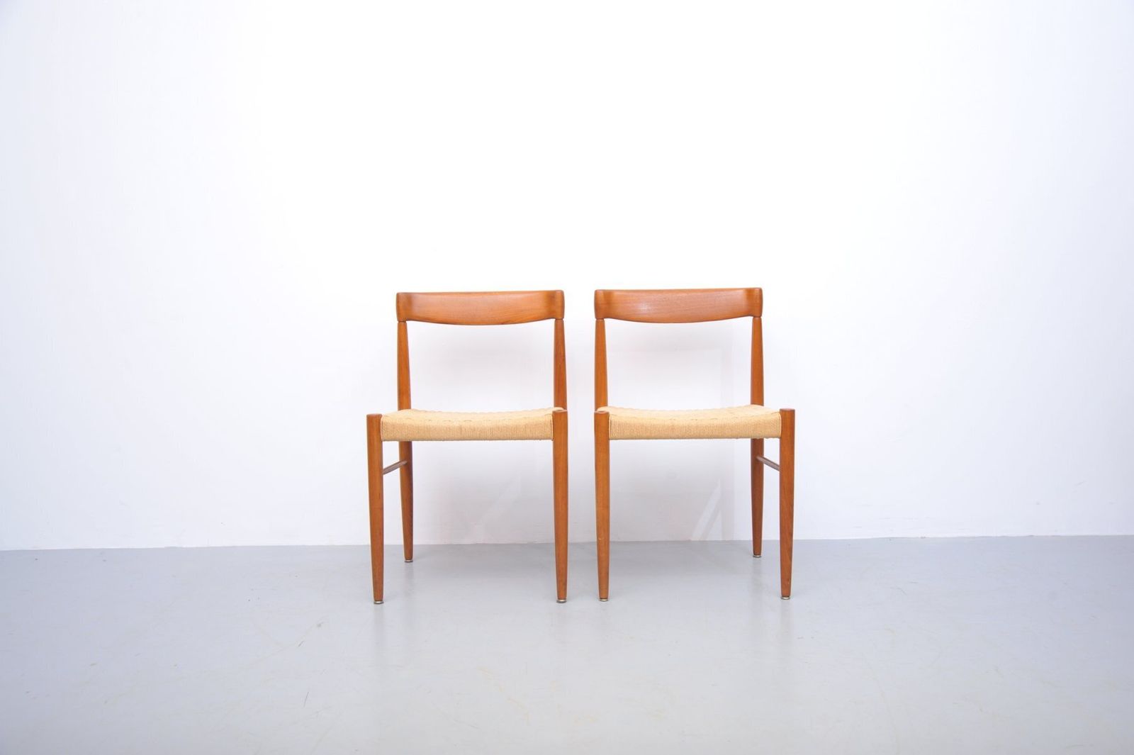 Teak Chairs By H. W. Klein For Bramin, 1960s, Set Of 2 photo for sale