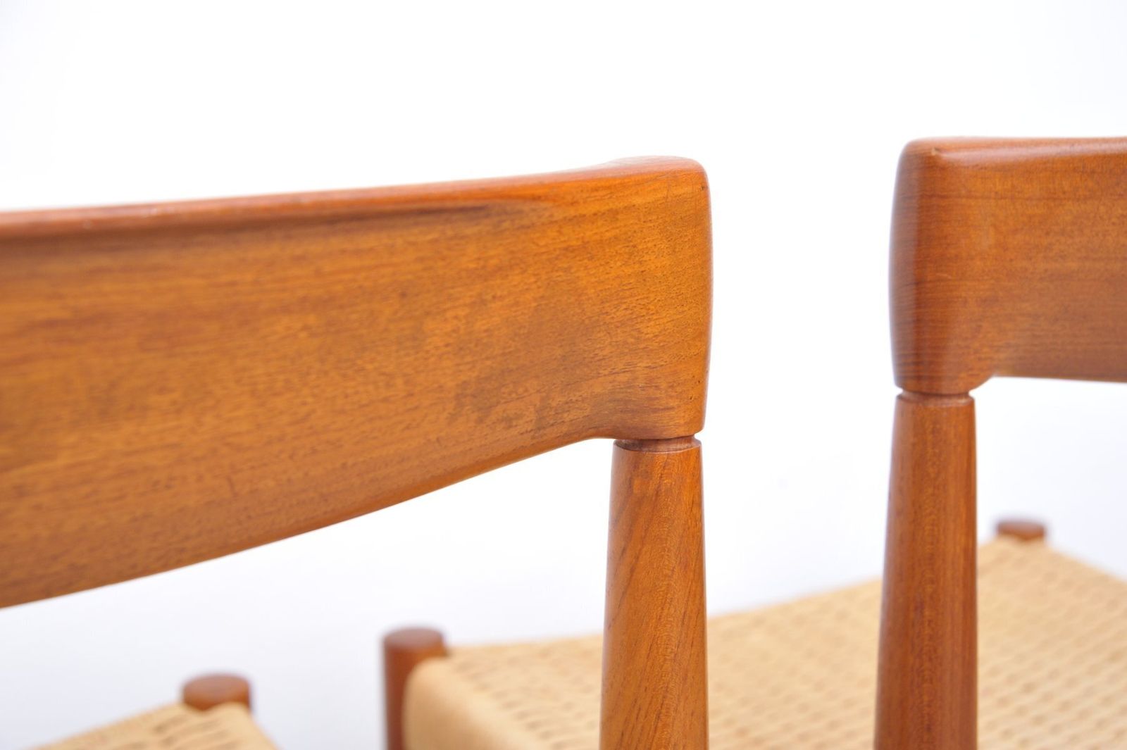 Teak Chairs By H. W. Klein For Bramin, 1960s, Set Of 2 photo vinterior