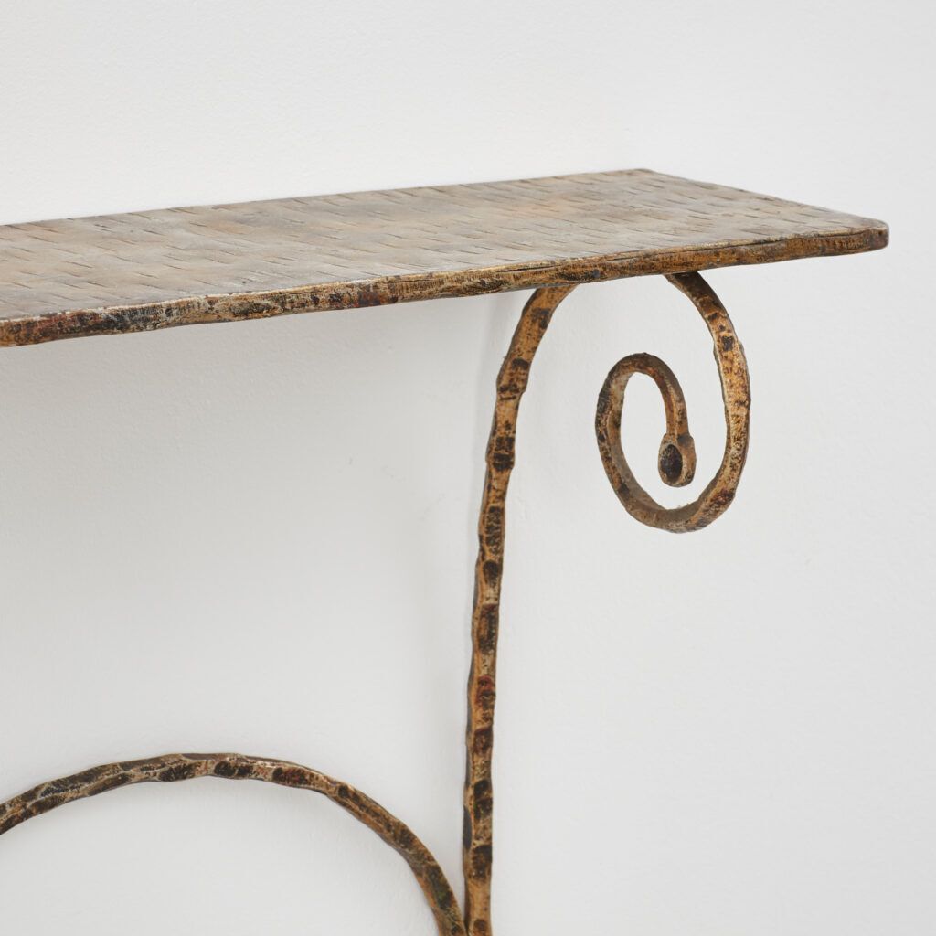 Salvino Marsura Volute II Console Treviso, Italy, 1980s photo for sale
