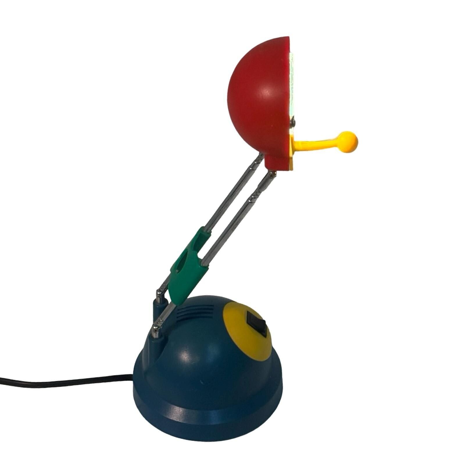Postmodern   Telescopic Desk Lamp   1980's   Memphis Style photo Lighting