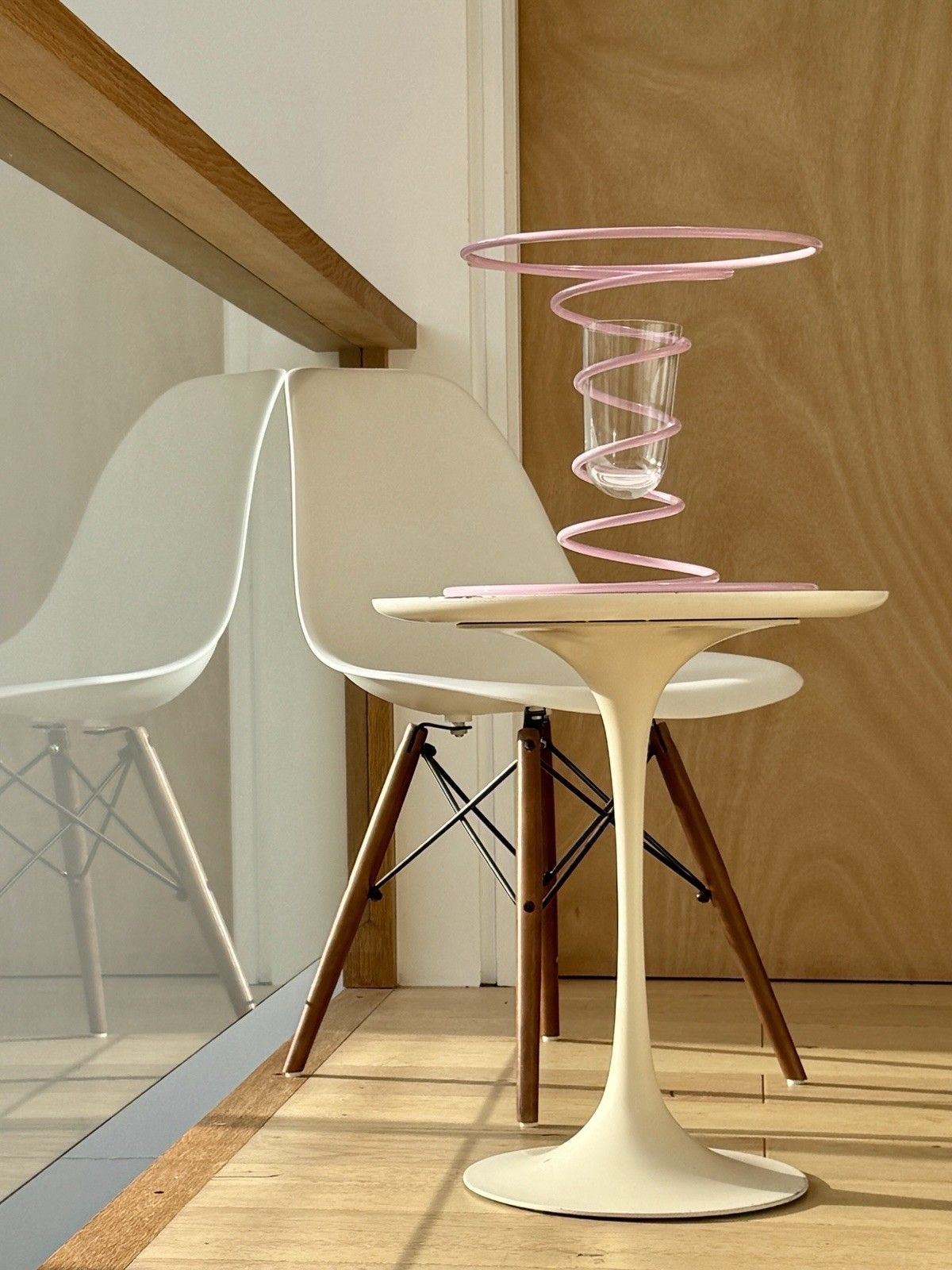 Gustaf Westman X Ikea Vinterfint Pink Spiral Vase, Sold Out, Hard To Find photo 99.0