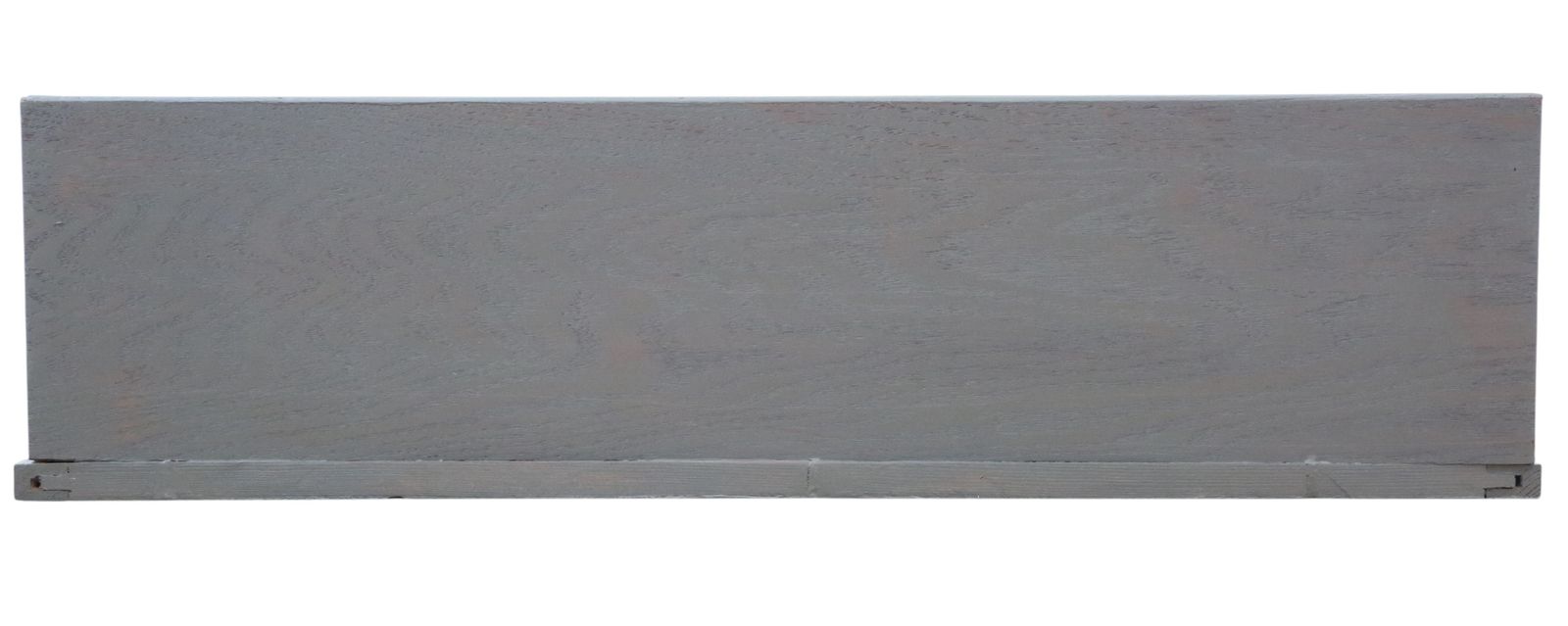 photo furniture Antique C.1900 Painted Wall Display Shelf Unit – In Little Greene, Pompeian Ash Colour