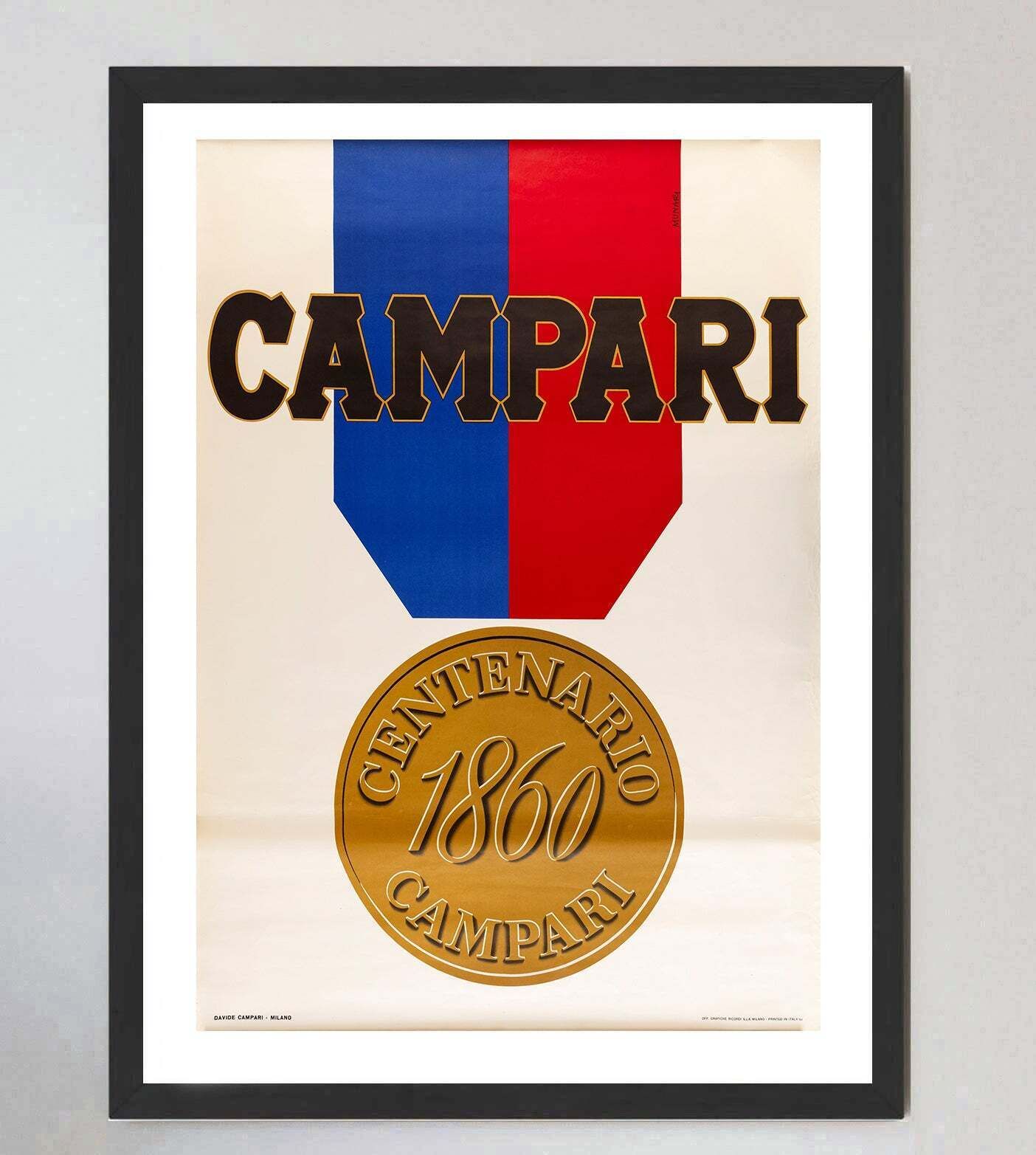 Campari Centenario , " Original Vintage Poster" photo furniture