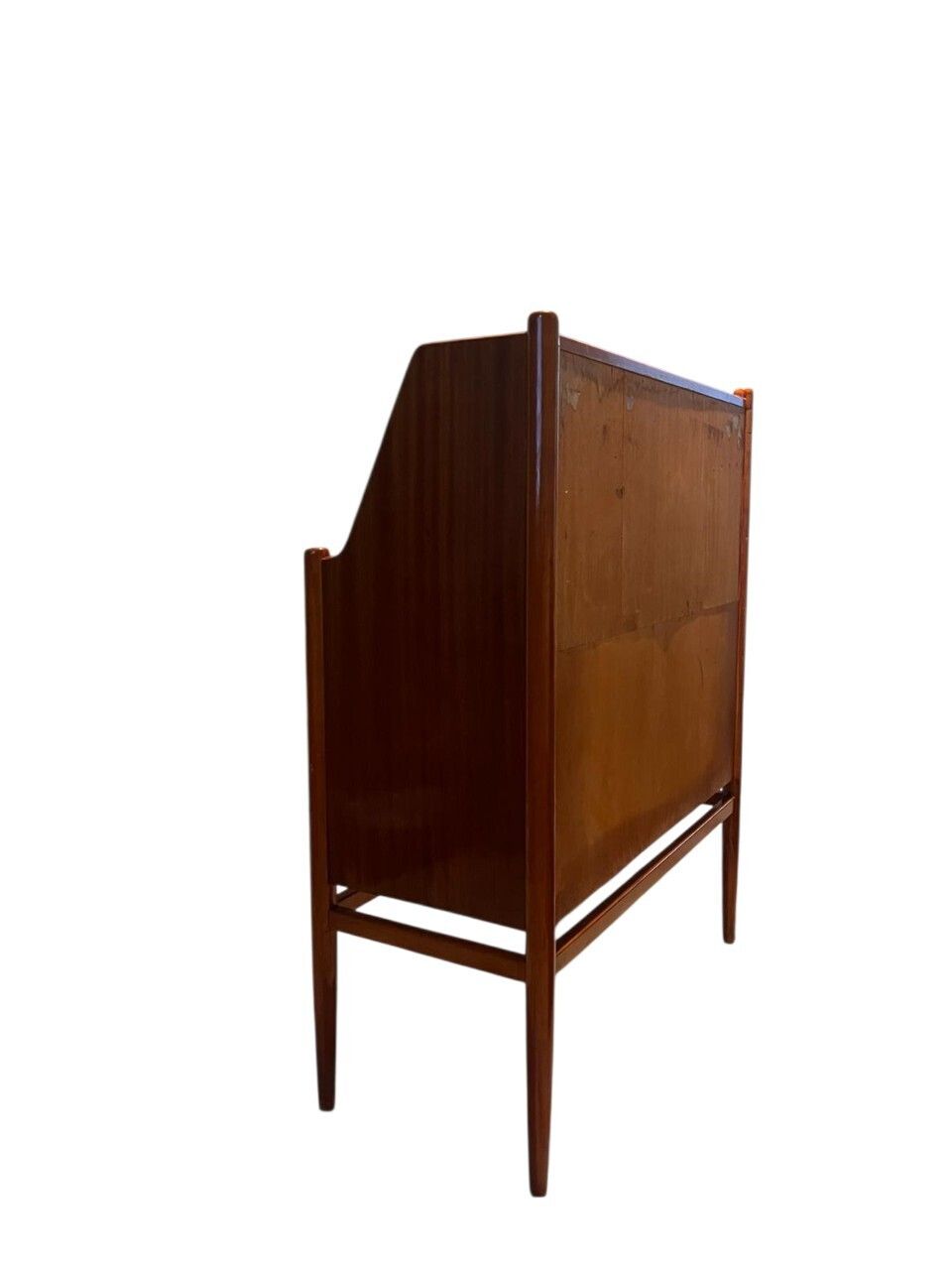 Furniture Mid Century Scandinavian Teak Secretary Bureau, 1960s photo