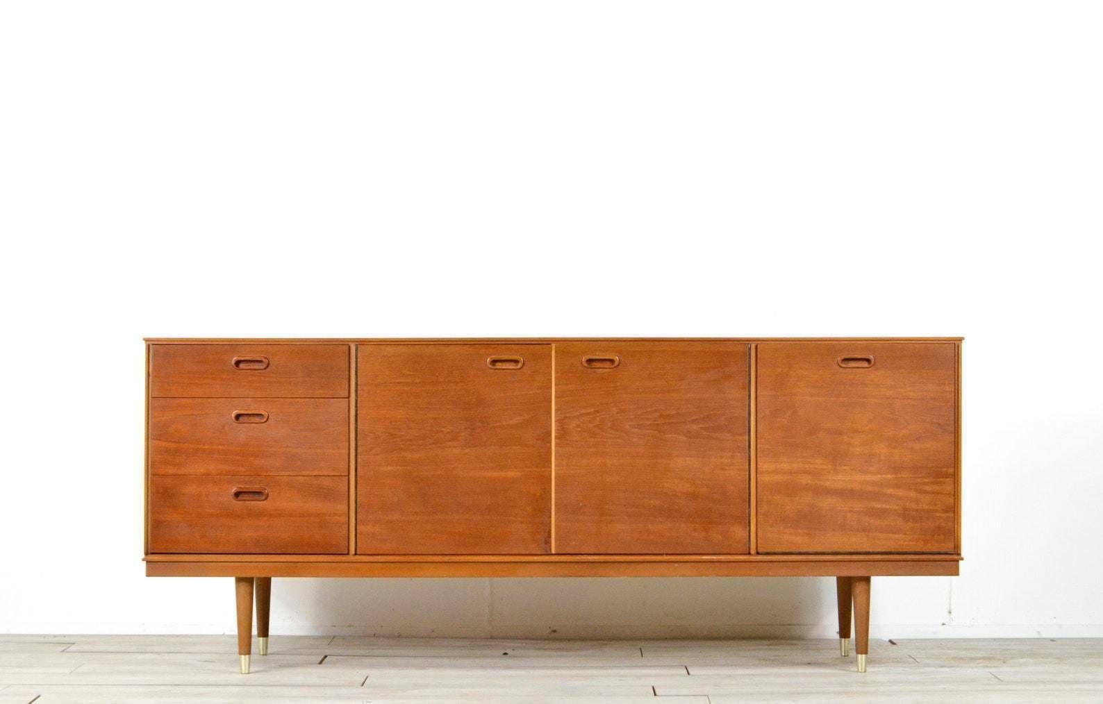photo furniture Midcentury Avalon Teak Sideboard Vintage Modern Retro Danish Style
