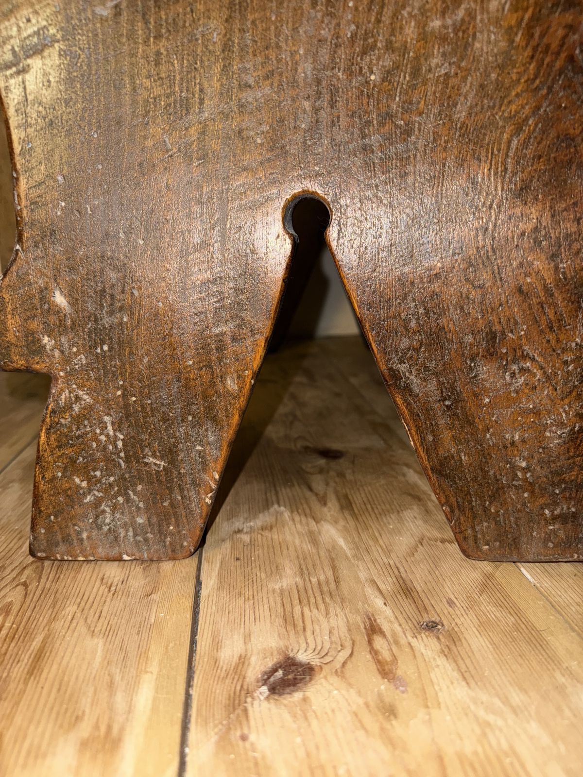 Rare 16th Century Elm Boarded Stool From The Reign Of Henry VIII photo buy