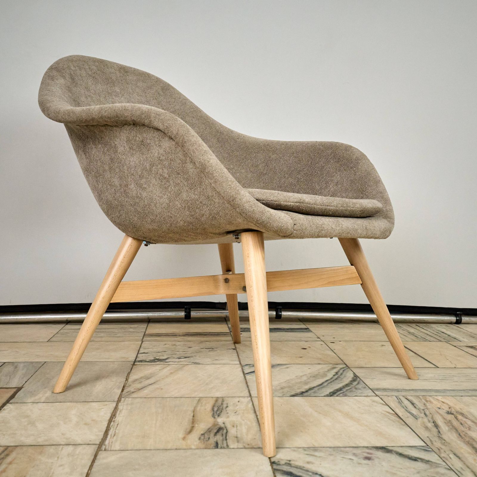 photo for sale Shell Lounge Chair By Miroslav Navratil, 1960s, Czechoslovakia